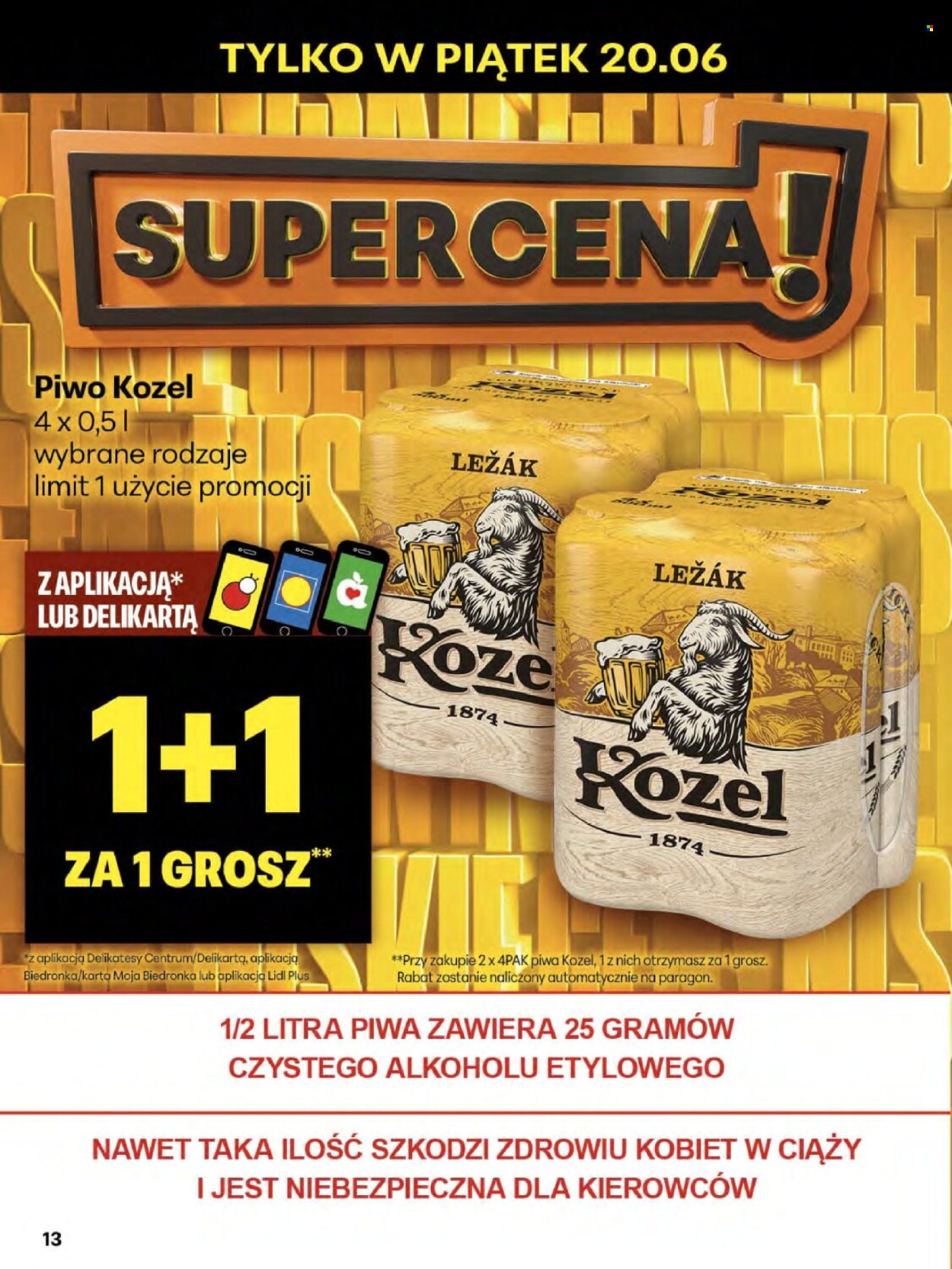 Gazetka Delikatesy Centrum - 19.06.2025 - 25.06.2025. Strona 13
