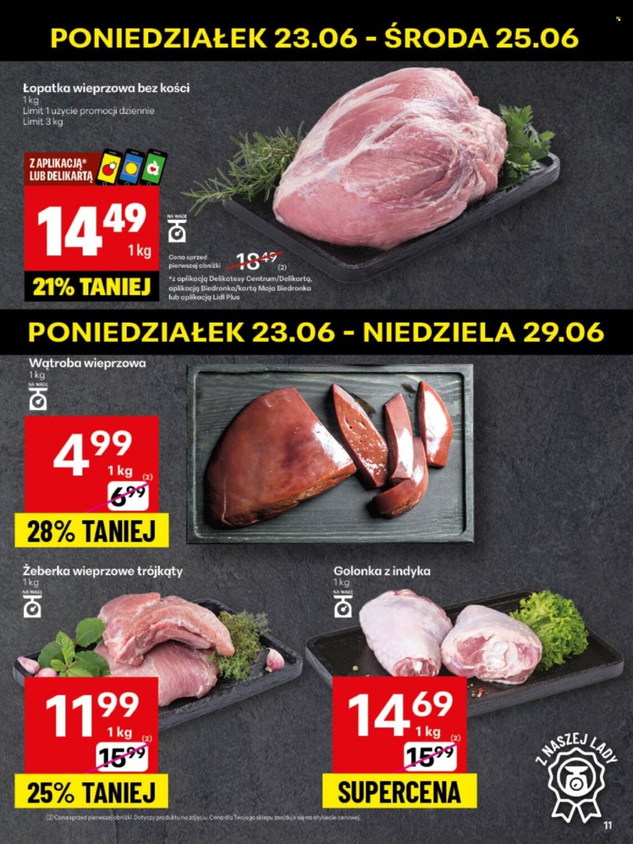 Gazetka Delikatesy Centrum - 23.06.2025 - 29.06.2025. Strona 11