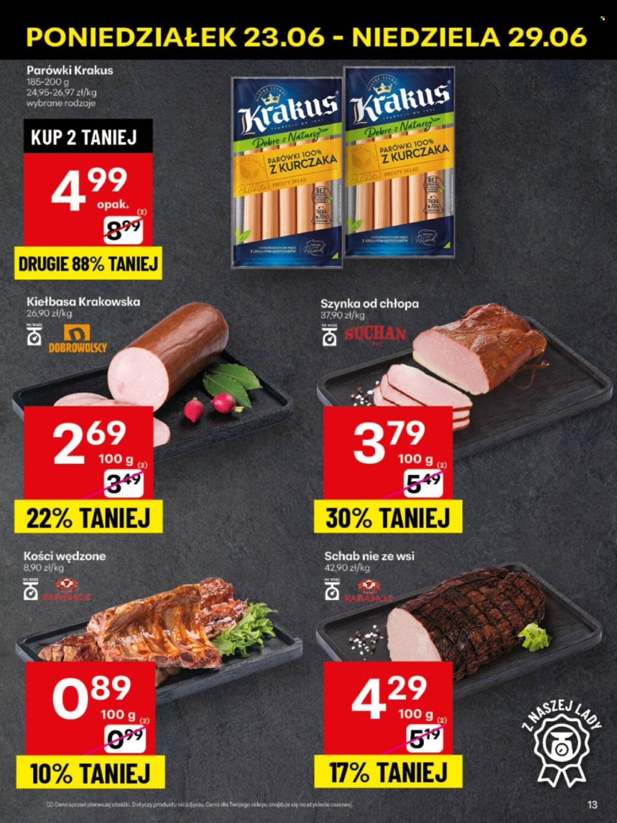 Gazetka Delikatesy Centrum - 23.06.2025 - 29.06.2025. Strona 13