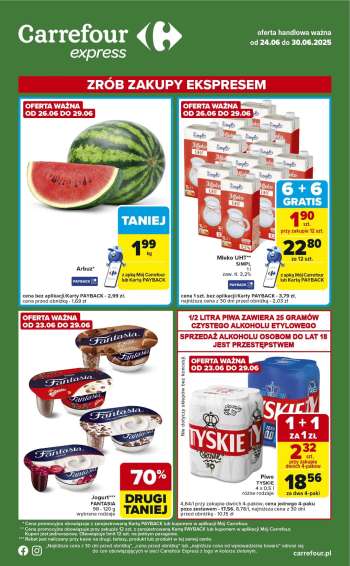 Gazetka Carrefour Express - 24.06.2025 - 30.06.2025.