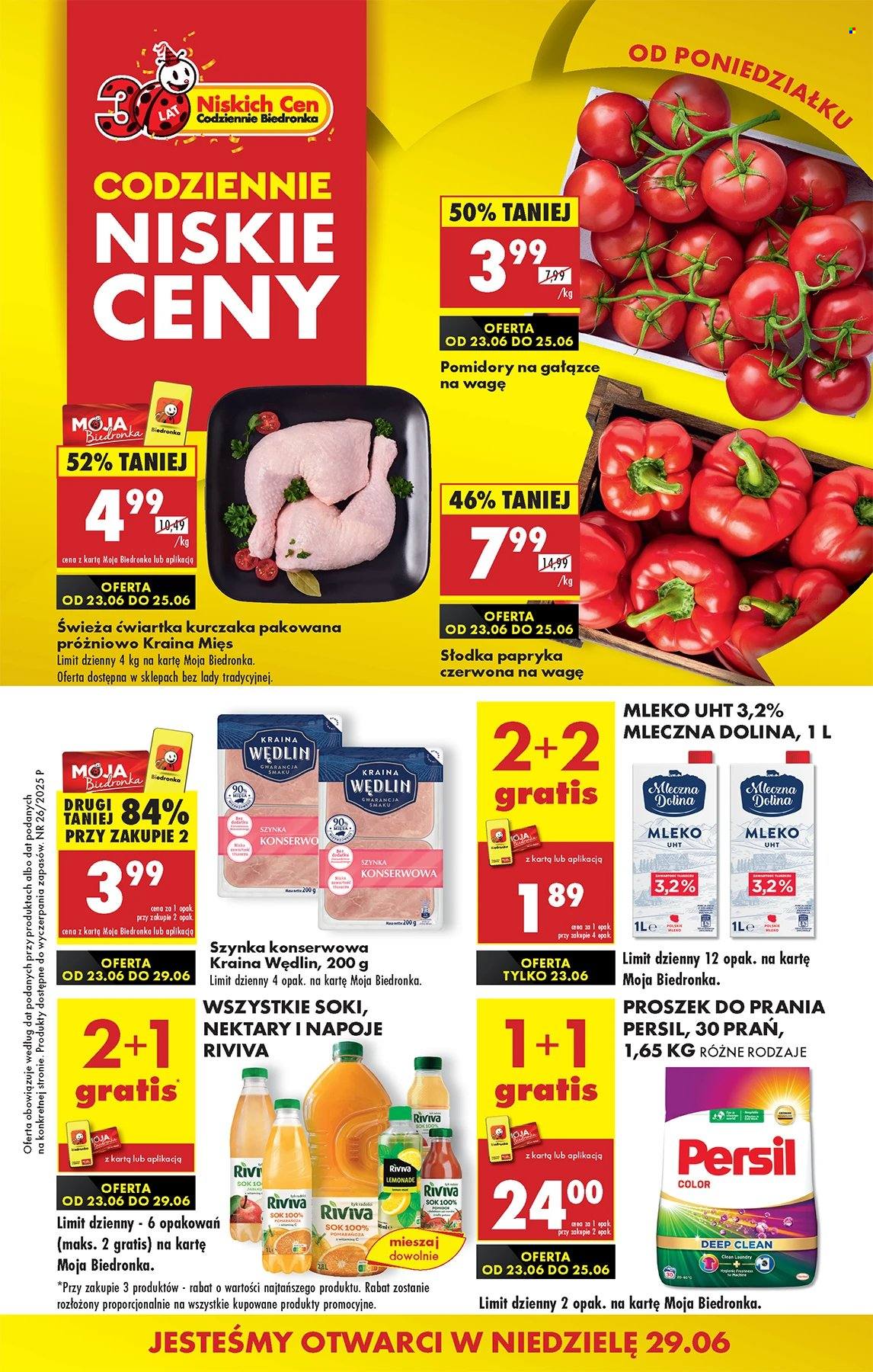 Gazetka Biedronka - 23.06.2025 - 28.06.2025. Strona 1