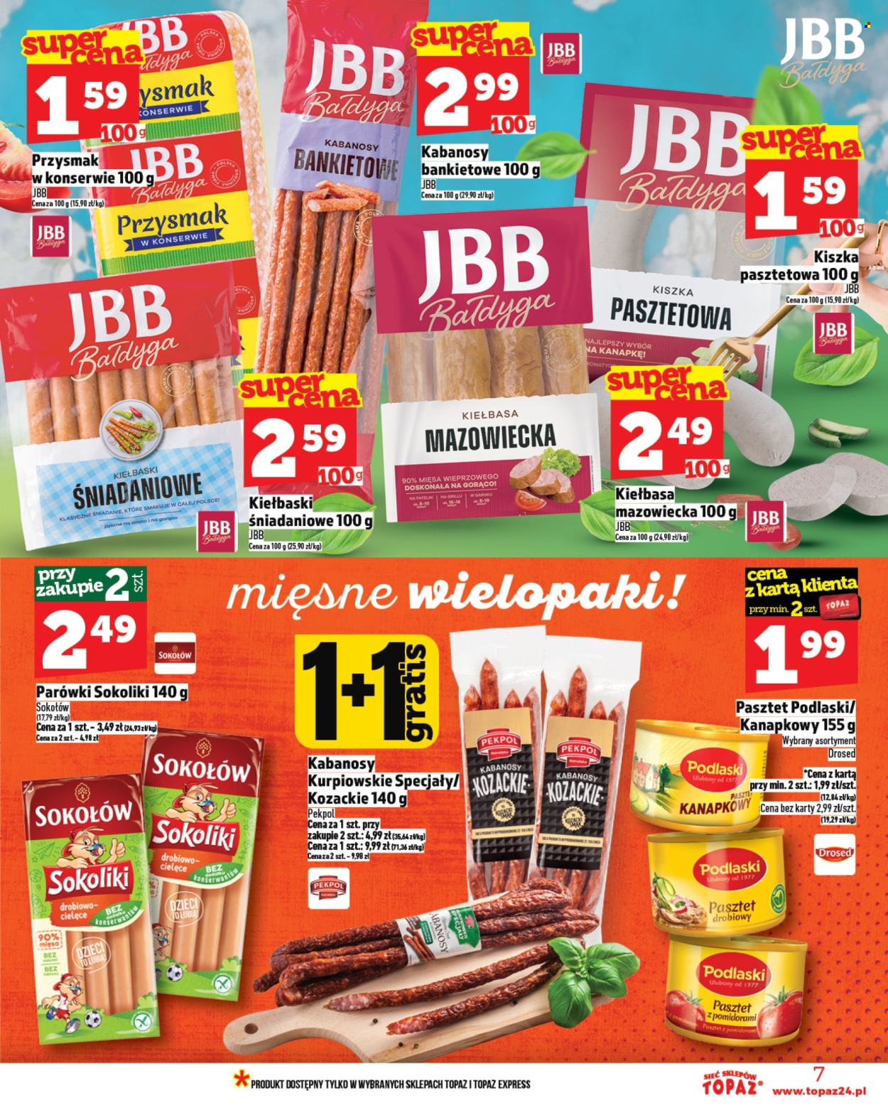 Gazetka Topaz - 26.06.2025 - 2.07.2025. Strona 7