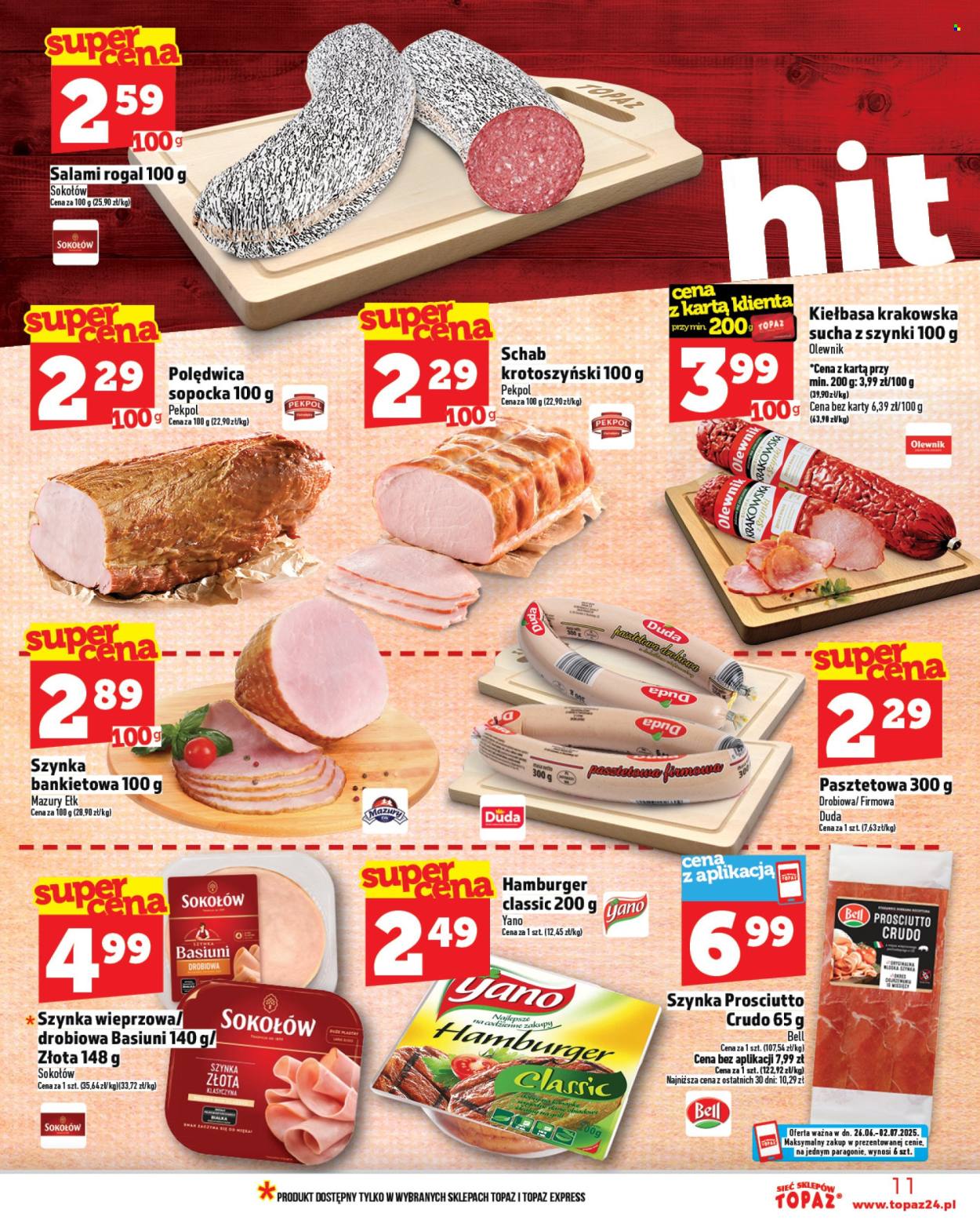 Gazetka Topaz - 26.06.2025 - 2.07.2025. Strona 11