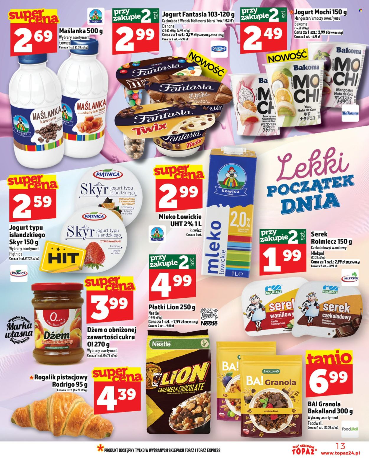 Gazetka Topaz - 26.06.2025 - 2.07.2025. Strona 13