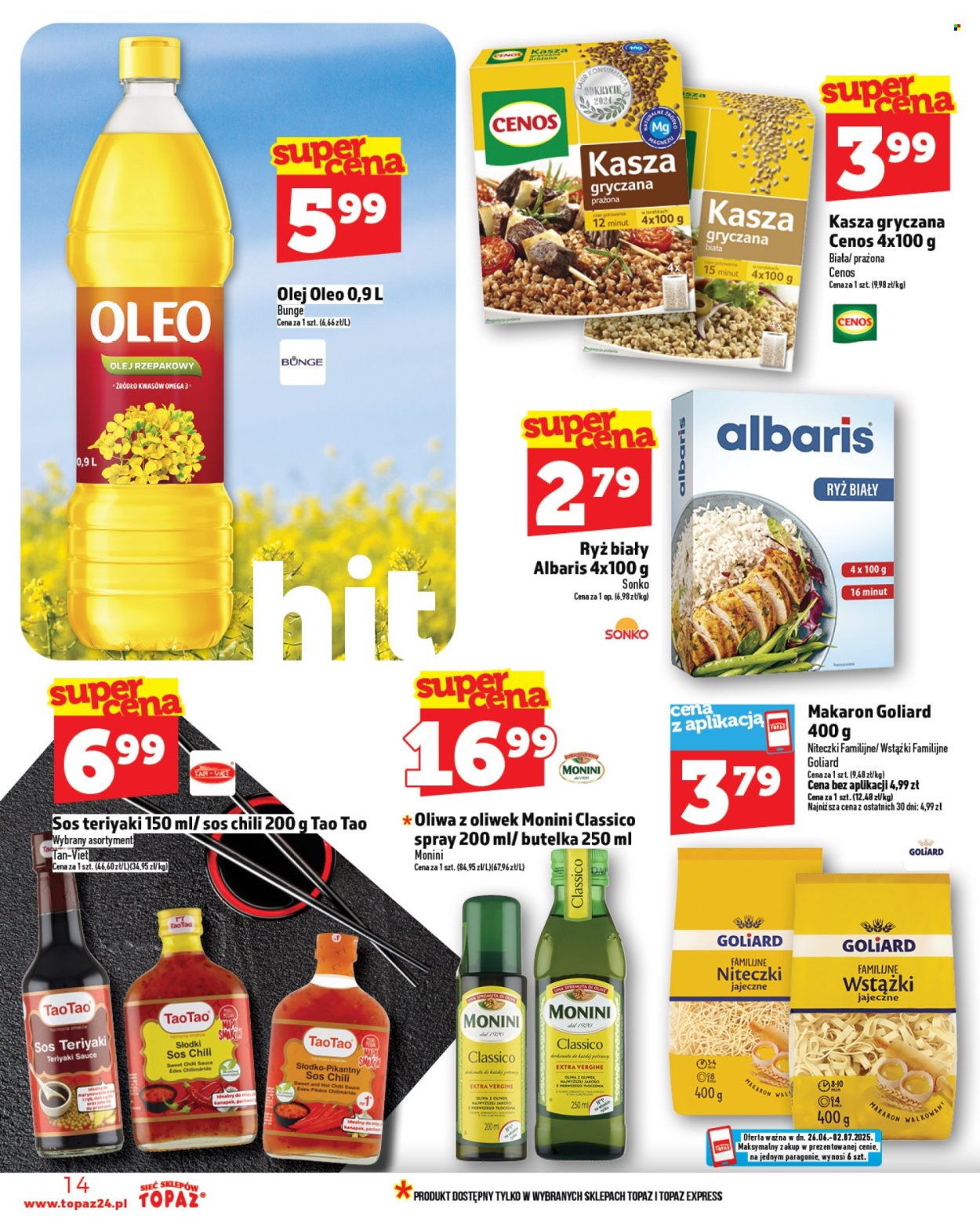 Gazetka Topaz - 26.06.2025 - 2.07.2025. Strona 14