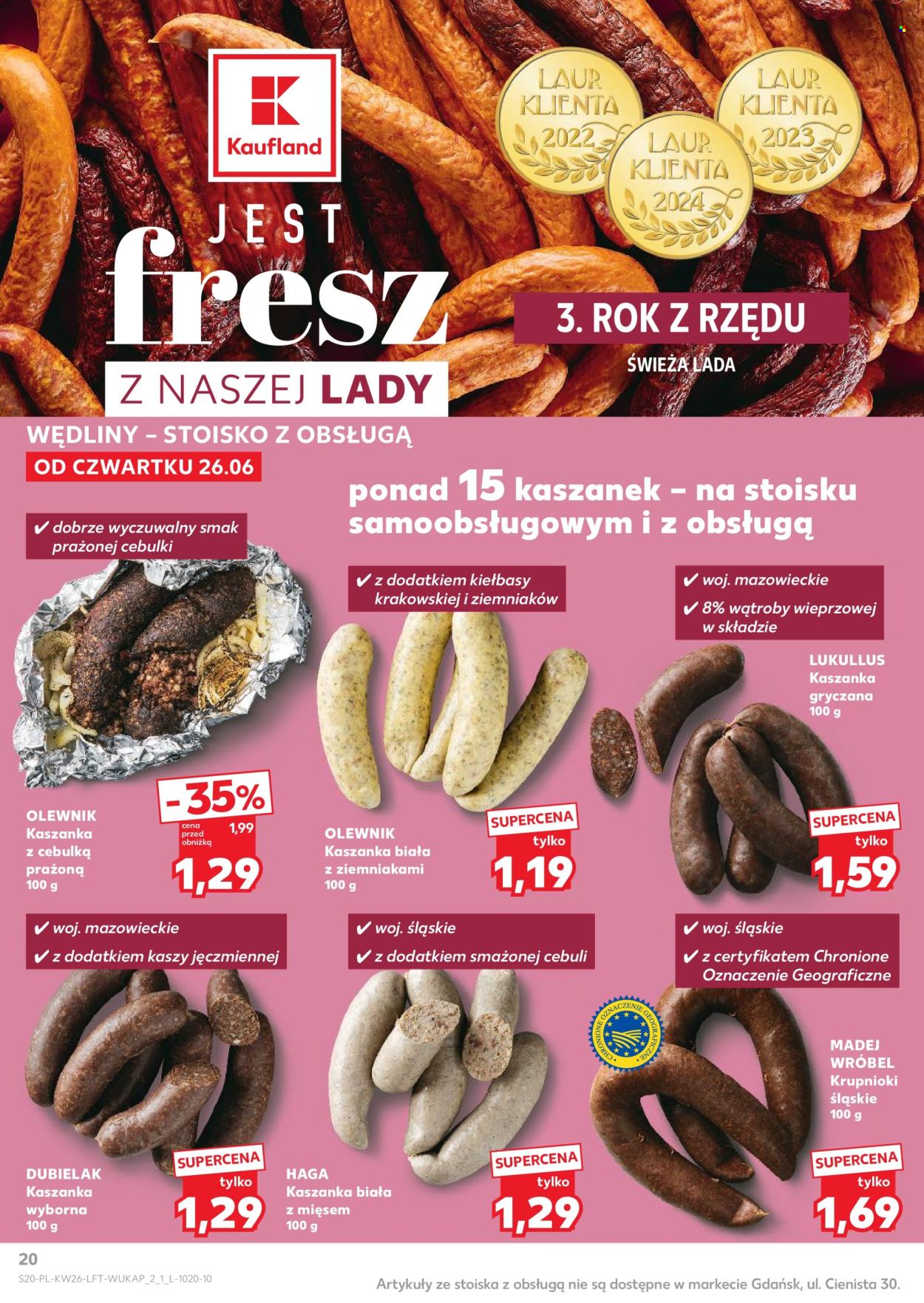 Gazetka Kaufland - 26.06.2025 - 2.07.2025. Strona 20