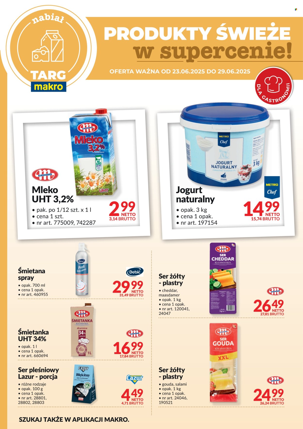 Gazetka Makro - 23.06.2025 - 29.06.2025. Strona 1