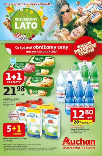 Gazetka Auchan - 26.06.2025 - 2.07.2025.