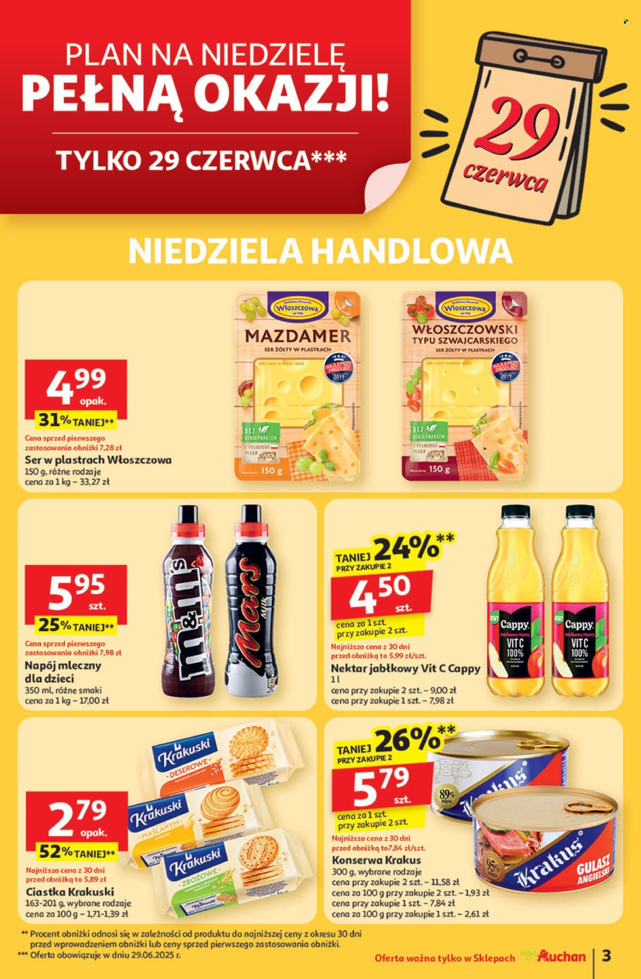 Gazetka Auchan - 26.06.2025 - 2.07.2025. Strona 3