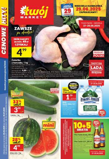 Gazetka Twój Market - 25.06.2025 - 1.07.2025.