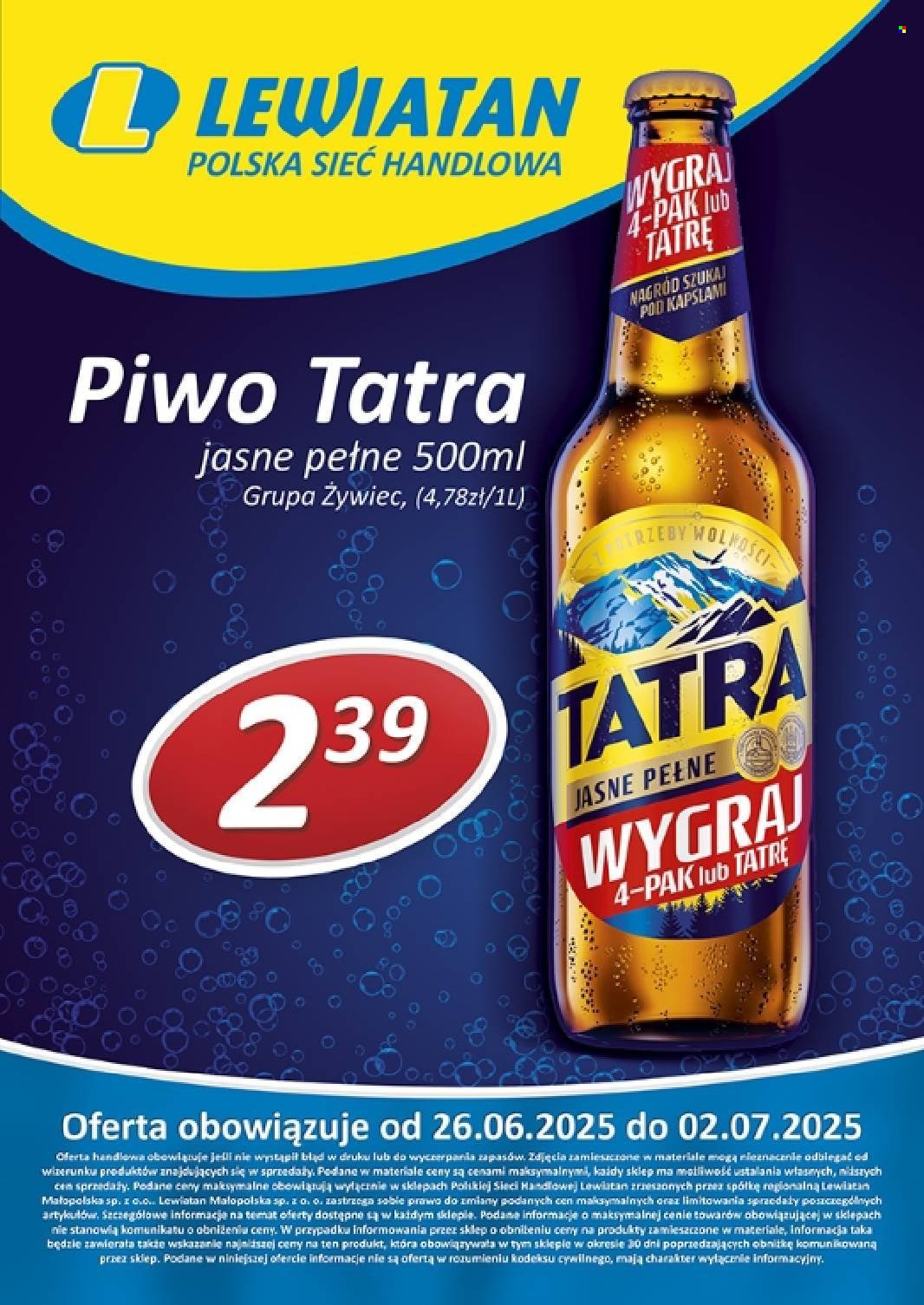 Gazetka Lewiatan - 26.06.2025 - 2.07.2025. Strona 4