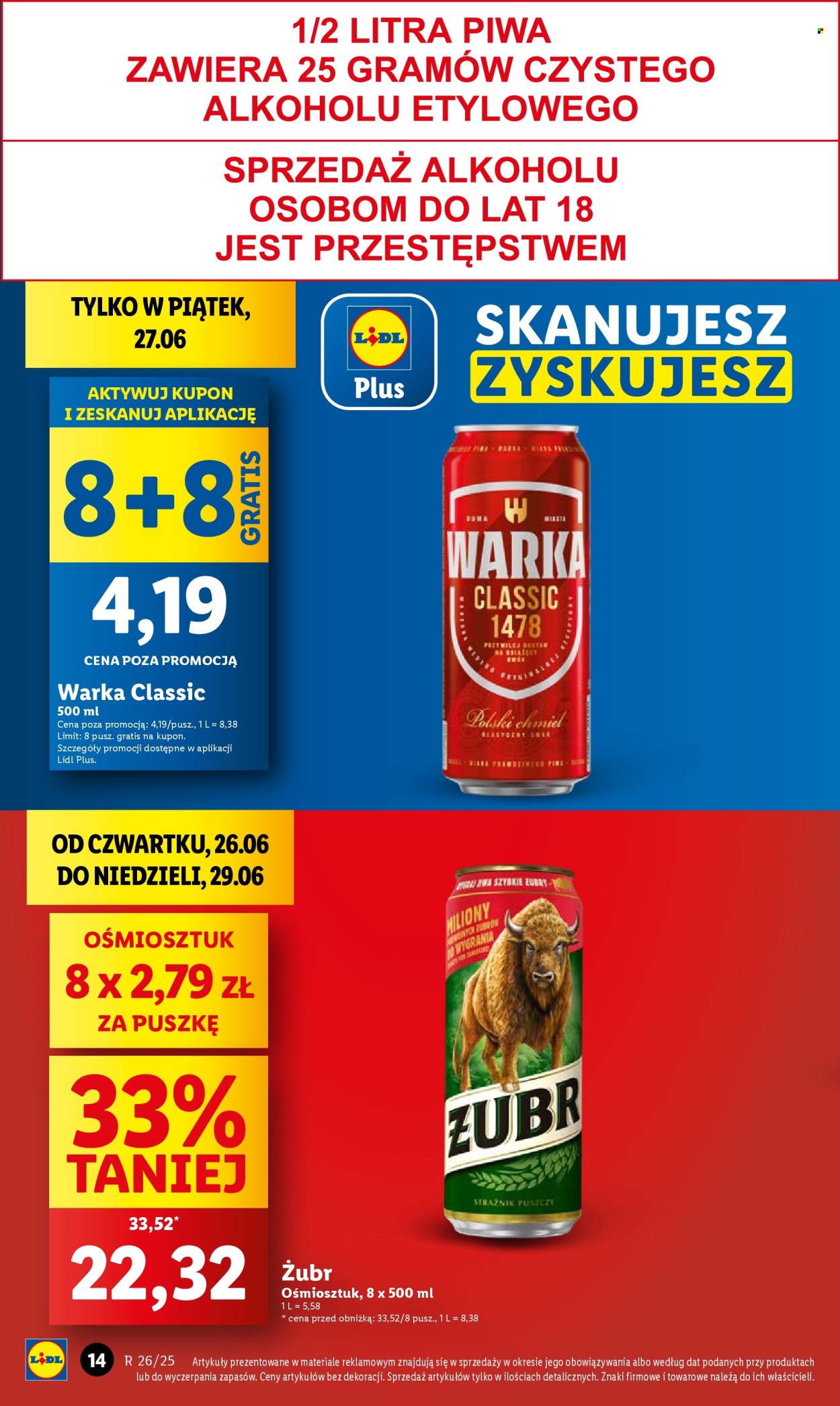 Gazetka Lidl - 26.06.2025 - 29.06.2025. Strona 14