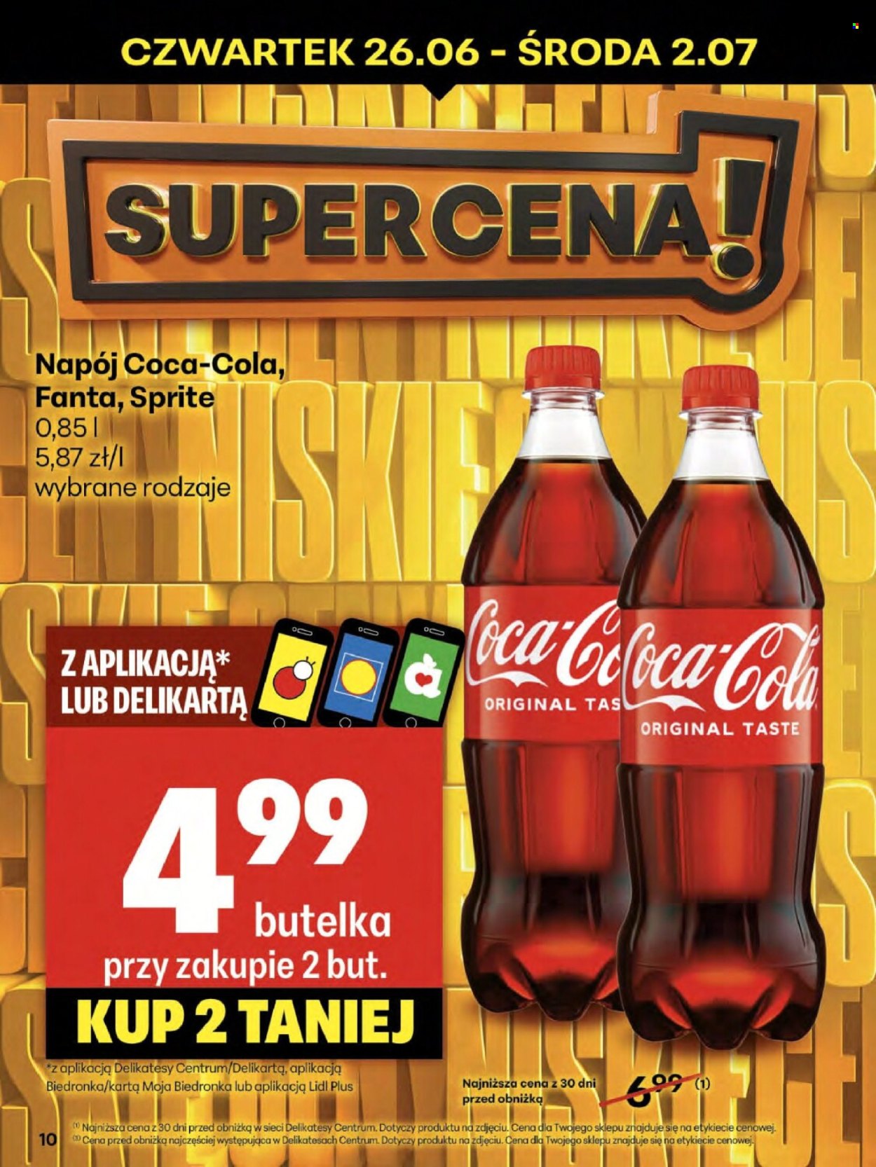 Gazetka Delikatesy Centrum - 26.06.2025 - 2.07.2025. Strona 10