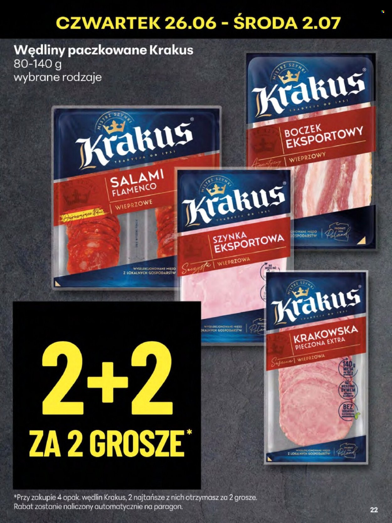 Gazetka Delikatesy Centrum - 26.06.2025 - 2.07.2025. Strona 22