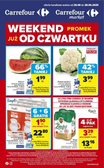 Gazetka Carrefour - 26.06.2025 - 29.06.2025.