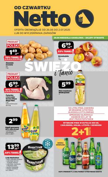 Gazetka Netto - 26.06.2025 - 2.07.2025.