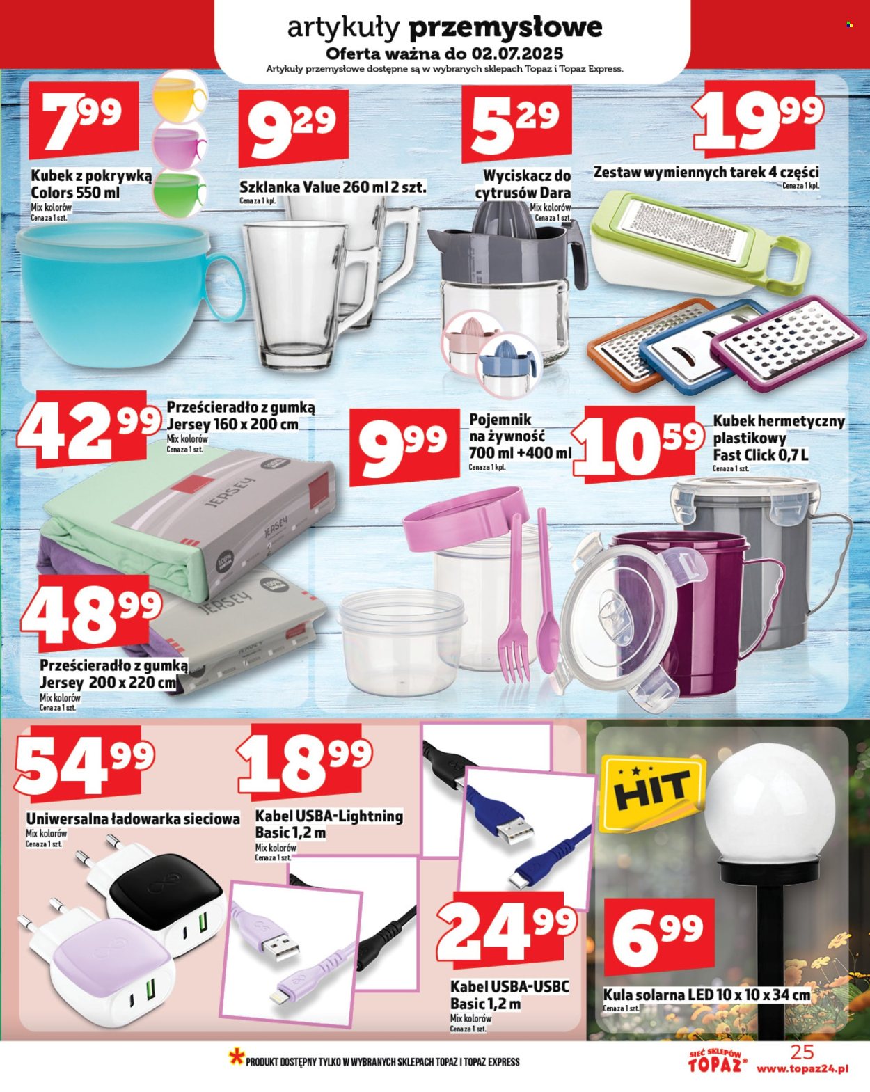 Gazetka Topaz - 26.06.2025 - 2.07.2025. Strona 25