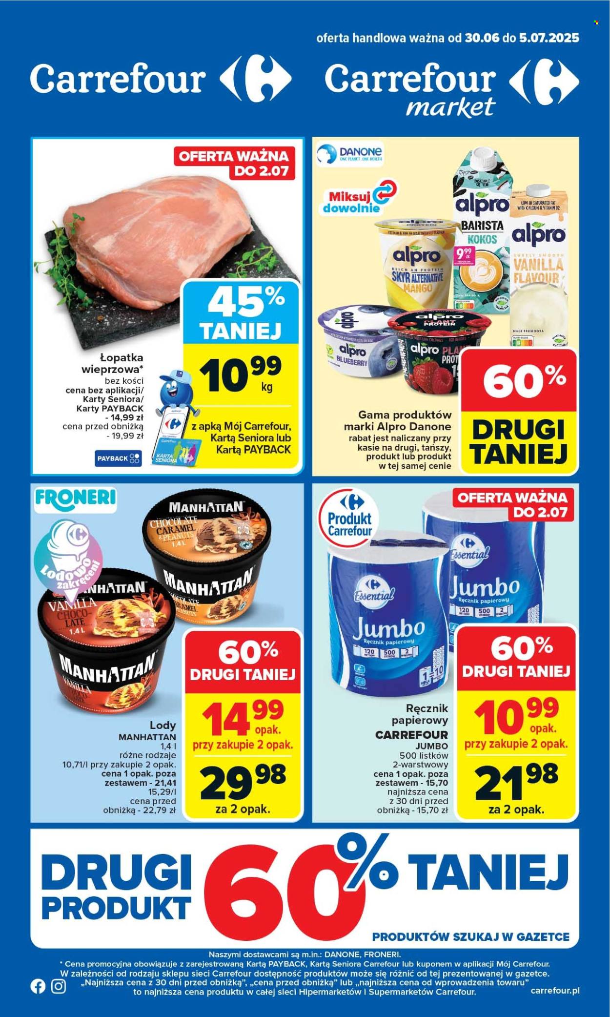 Leták Carrefour Market - 30.6.2025 - 5.7.2025. Strana 1