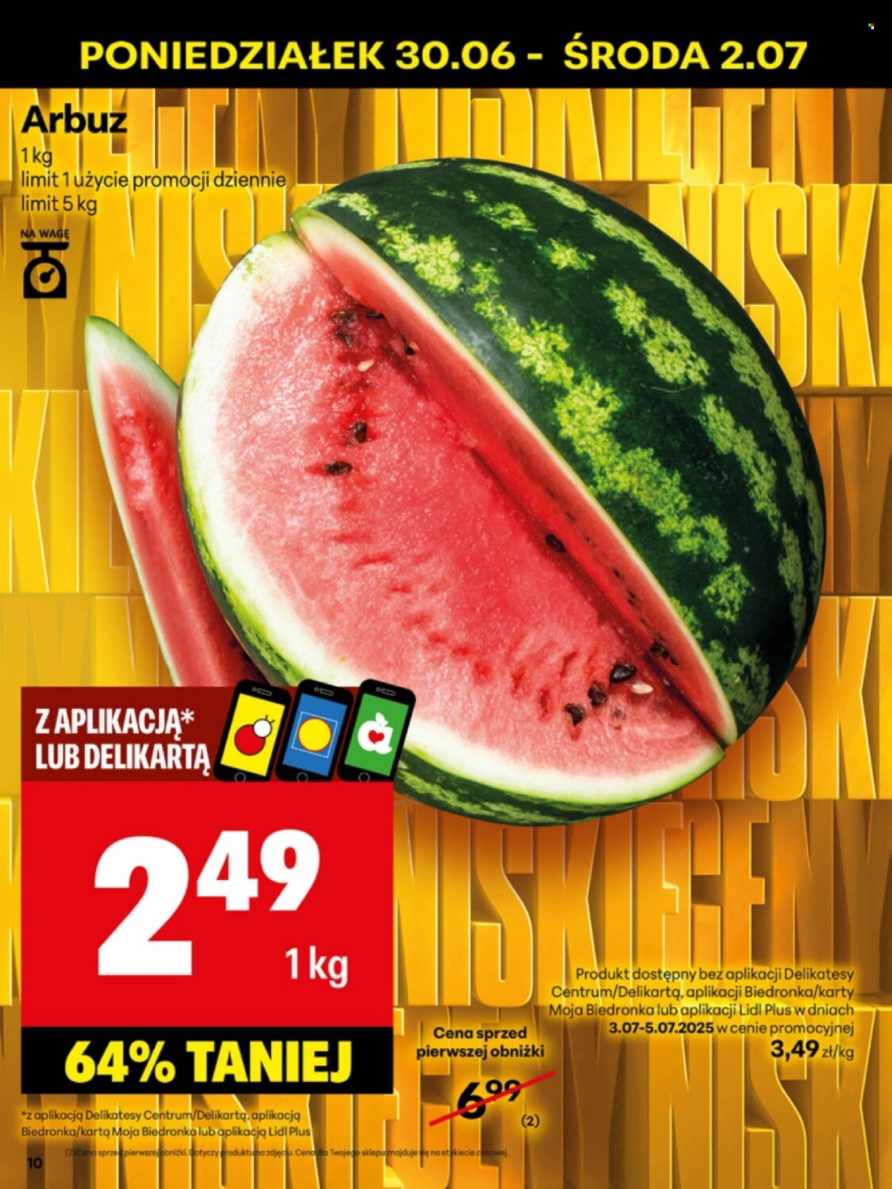 Gazetka Delikatesy Centrum - 30.06.2025 - 6.07.2025. Strona 10