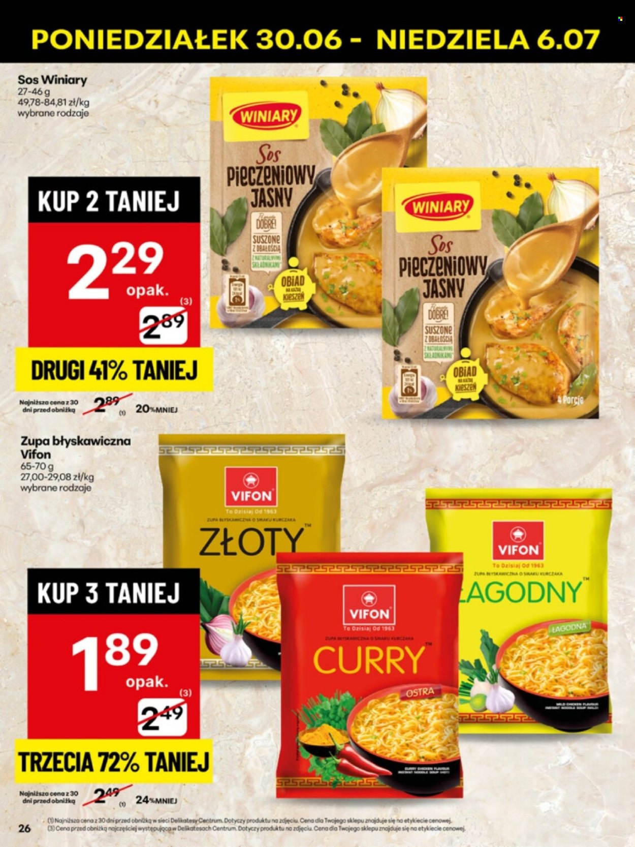 Gazetka Delikatesy Centrum - 30.06.2025 - 6.07.2025. Strona 26