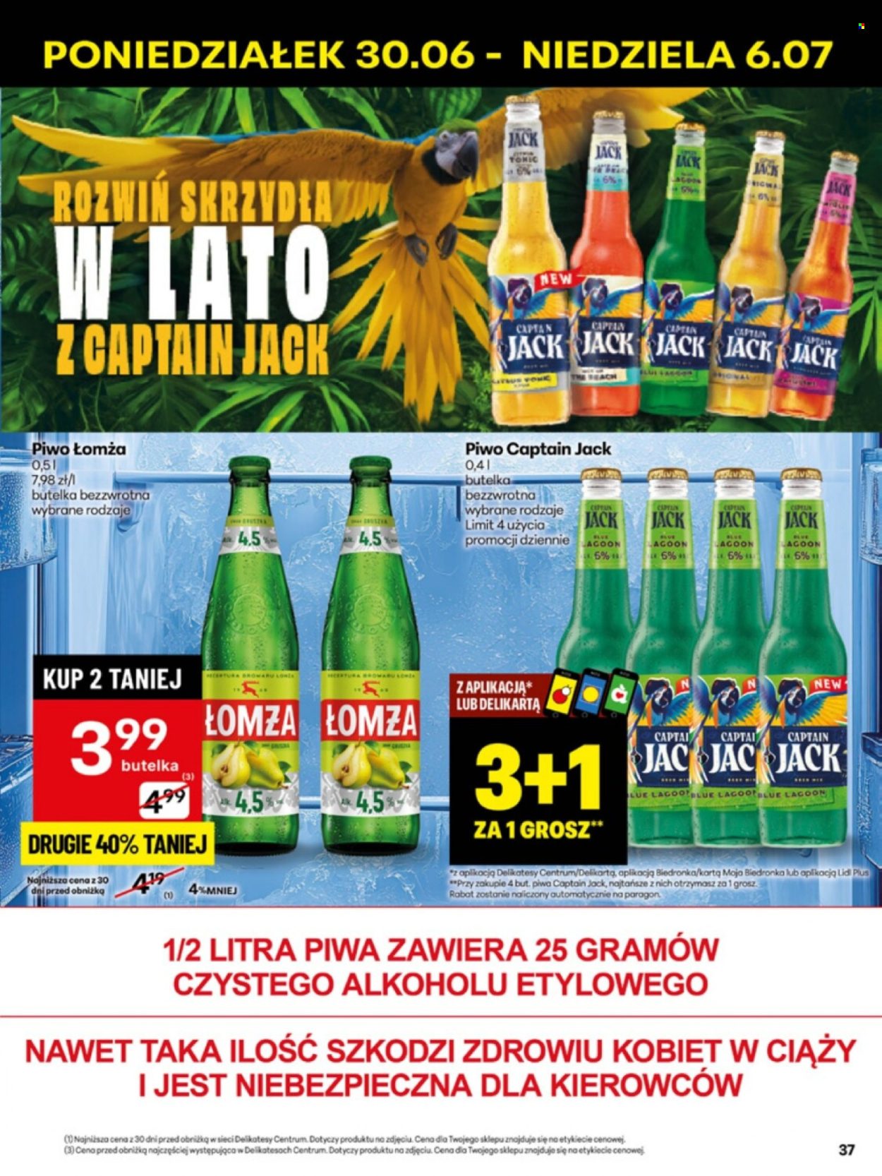 Gazetka Delikatesy Centrum - 30.06.2025 - 6.07.2025. Strona 37