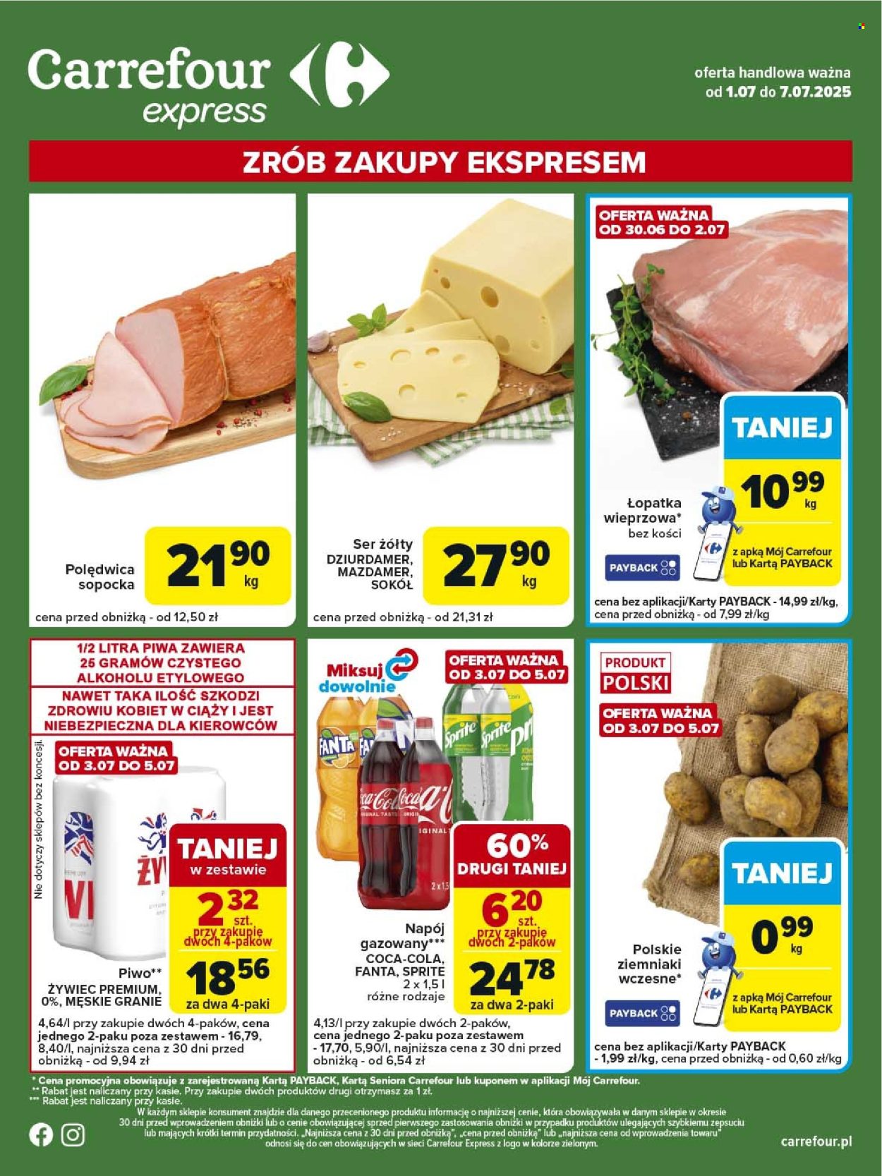 Gazetka Carrefour Express - 1.07.2025 - 7.07.2025. Strona 1