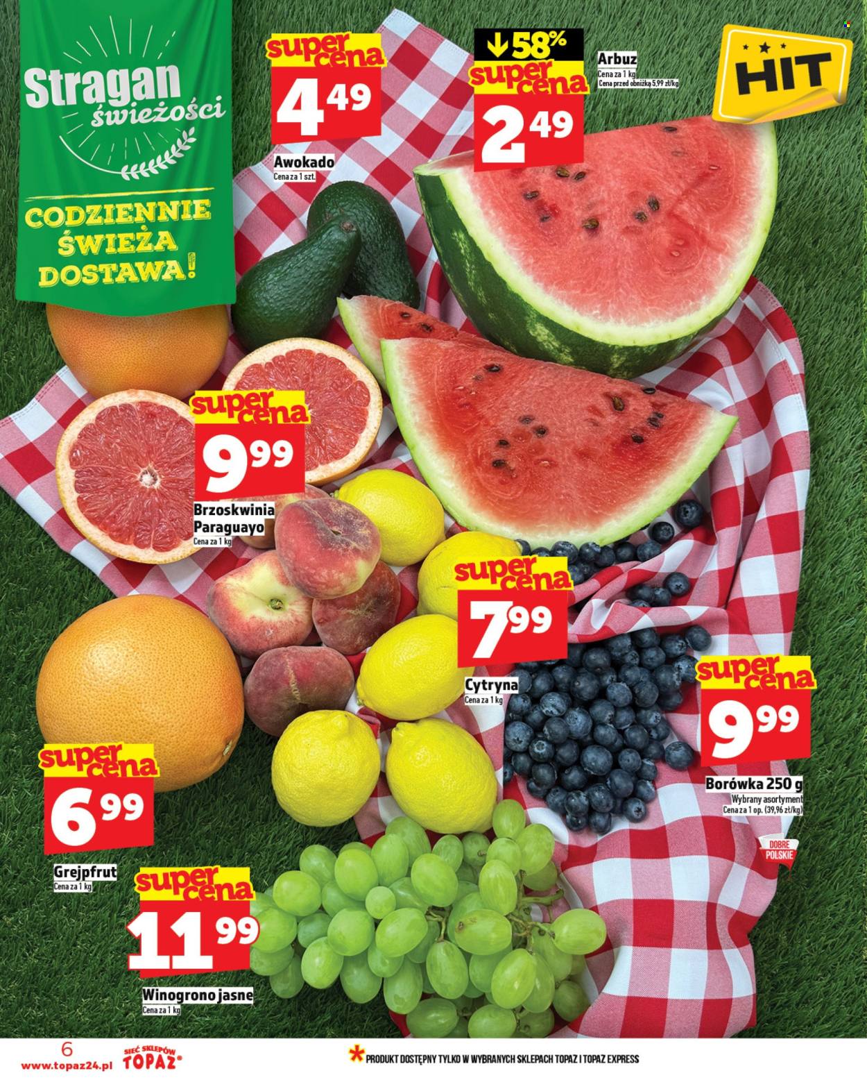 Gazetka Topaz - 3.07.2025 - 9.07.2025. Strona 6