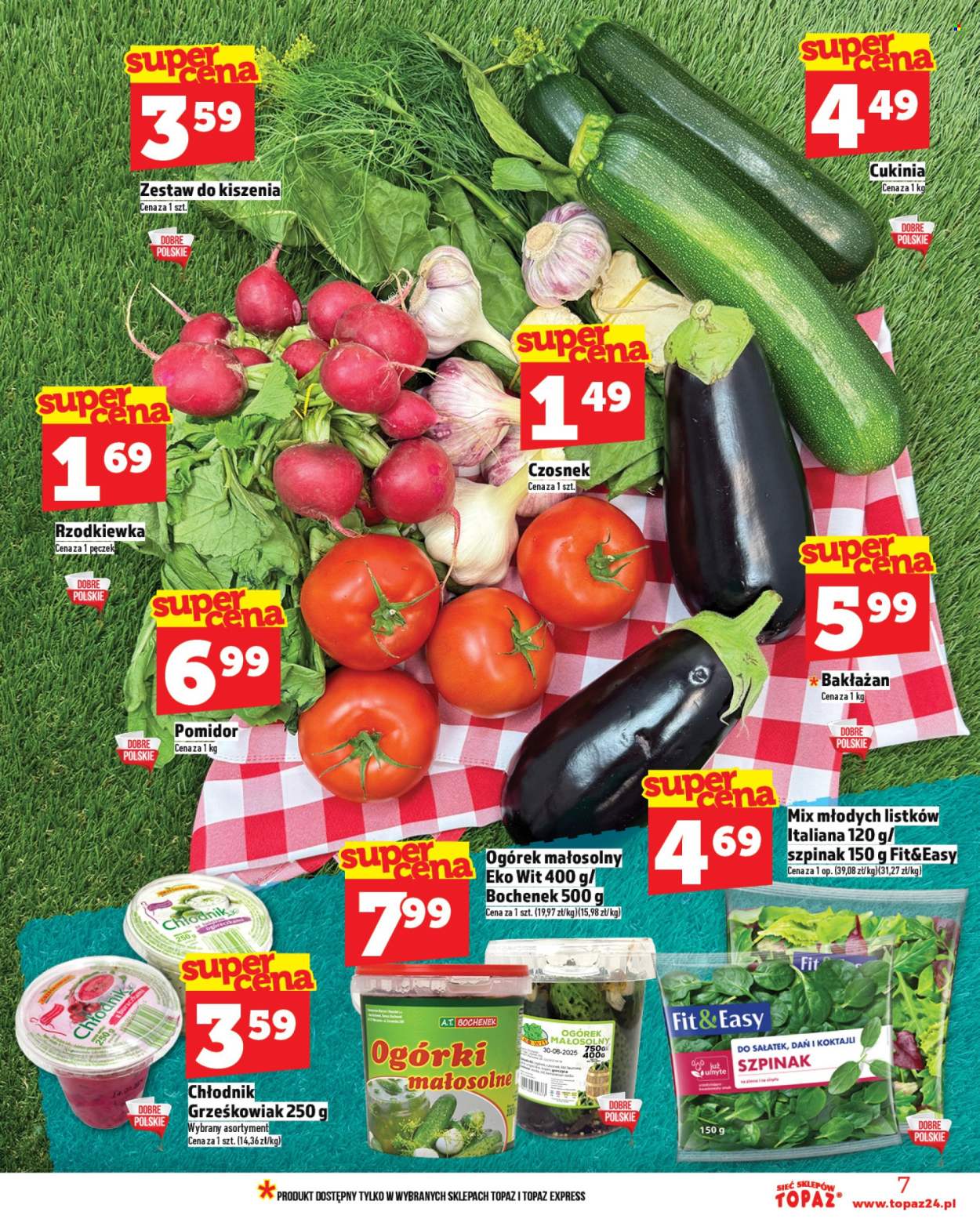 Gazetka Topaz - 3.07.2025 - 9.07.2025. Strona 7
