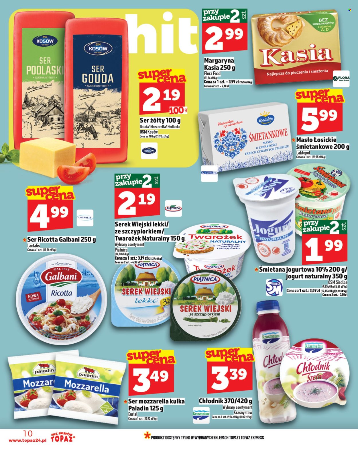 Gazetka Topaz - 3.07.2025 - 9.07.2025. Strona 10