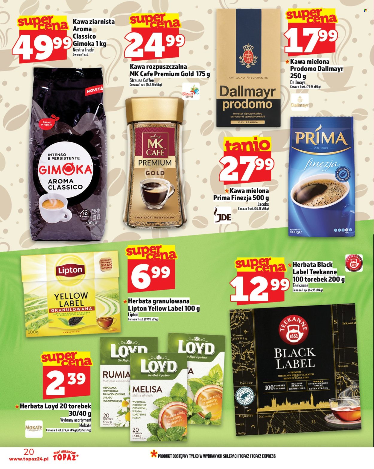 Gazetka Topaz - 3.07.2025 - 9.07.2025. Strona 20
