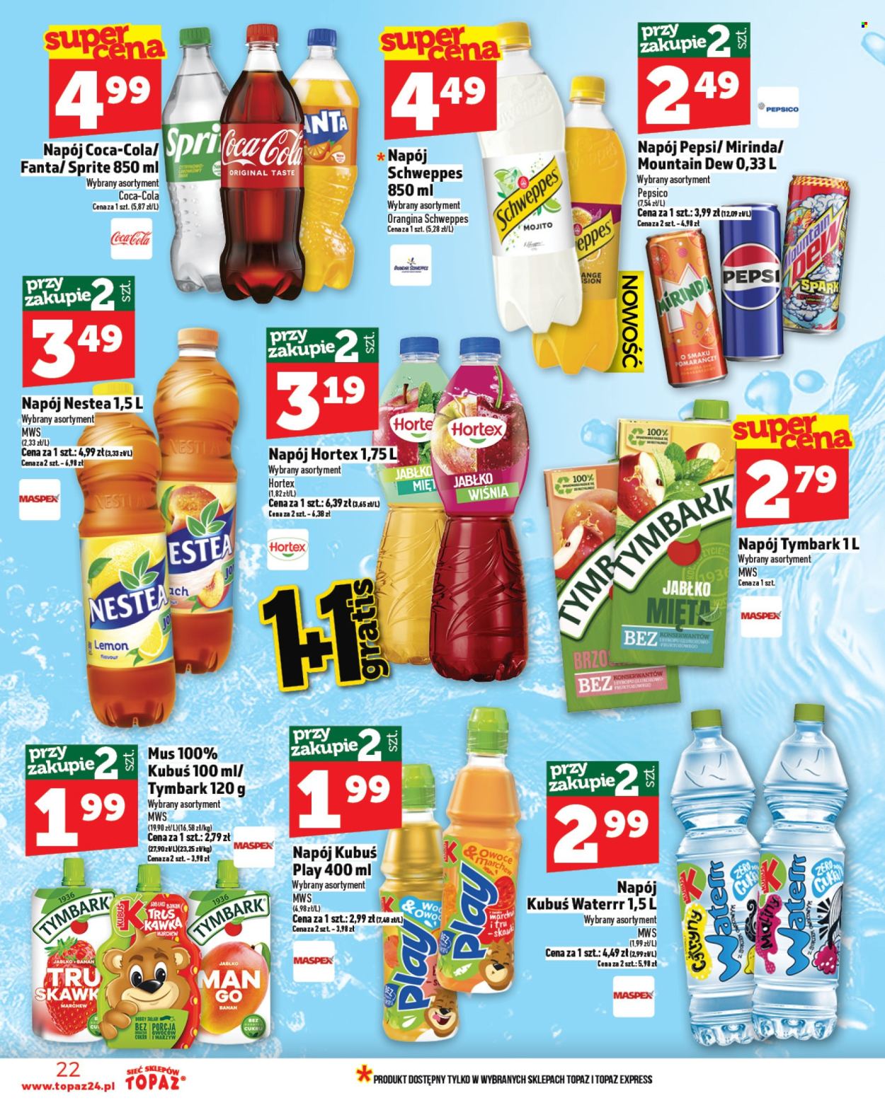 Gazetka Topaz - 3.07.2025 - 9.07.2025. Strona 22