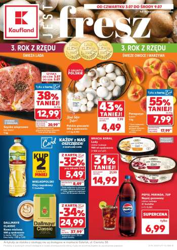 Gazetka Kaufland - 3.07.2025 - 9.07.2025.