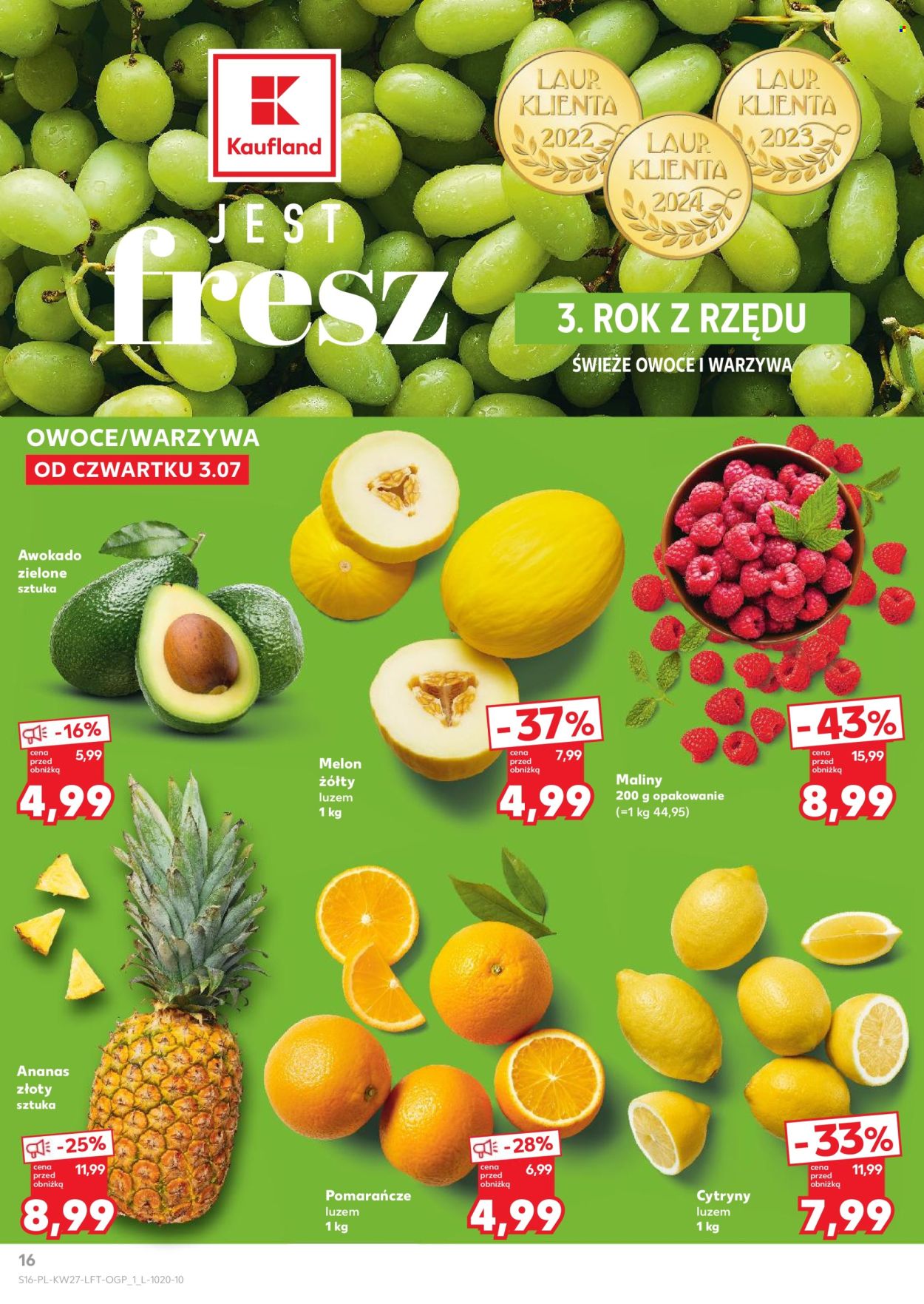 Gazetka Kaufland - 3.07.2025 - 9.07.2025. Strona 16