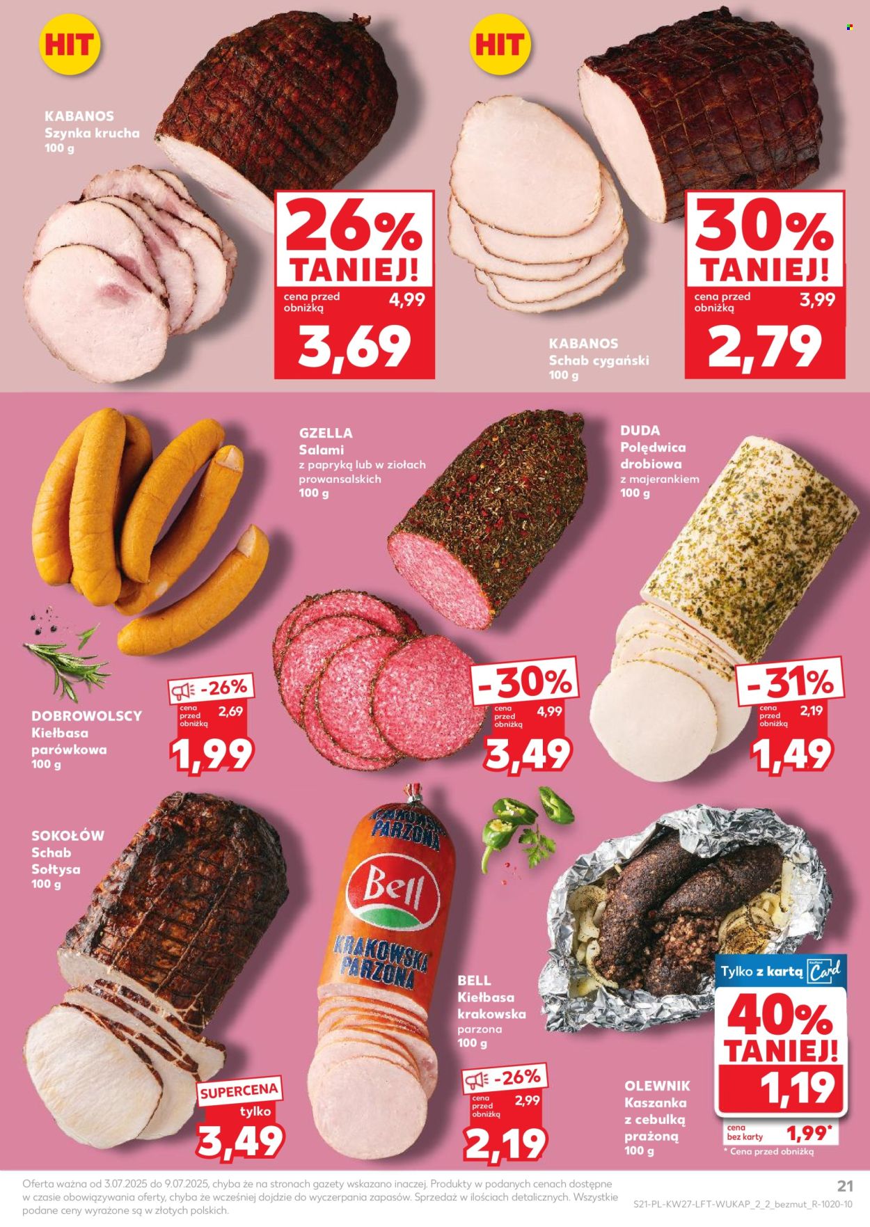 Gazetka Kaufland - 3.07.2025 - 9.07.2025. Strona 21