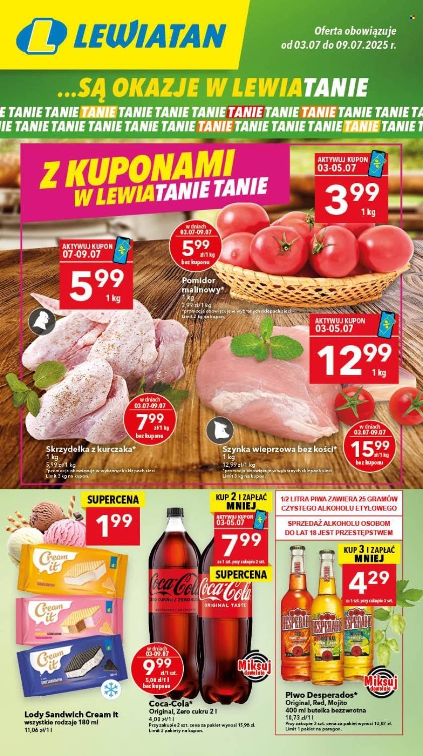Gazetka Lewiatan - 3.07.2025 - 9.07.2025. Strona 1