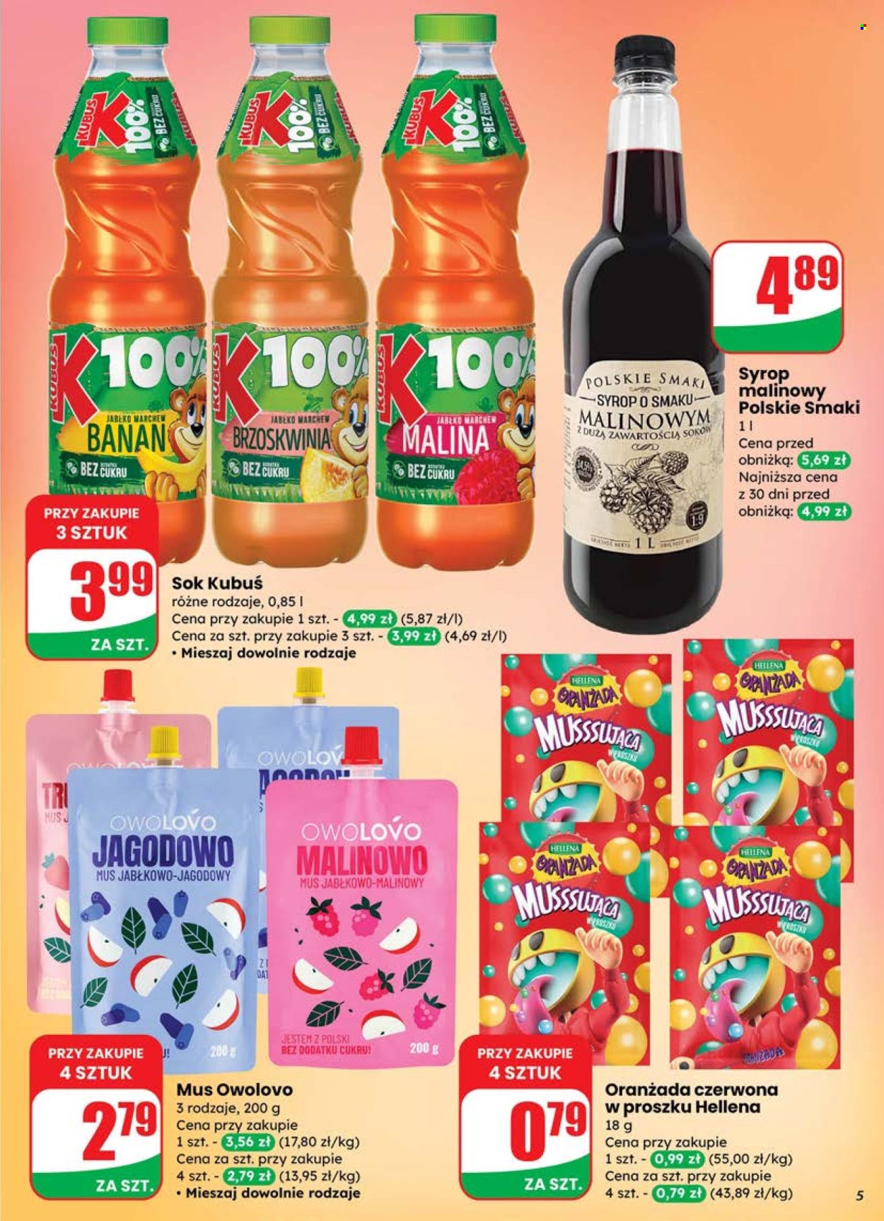 Gazetka Dino - 2.07.2025 - 8.07.2025. Strona 5
