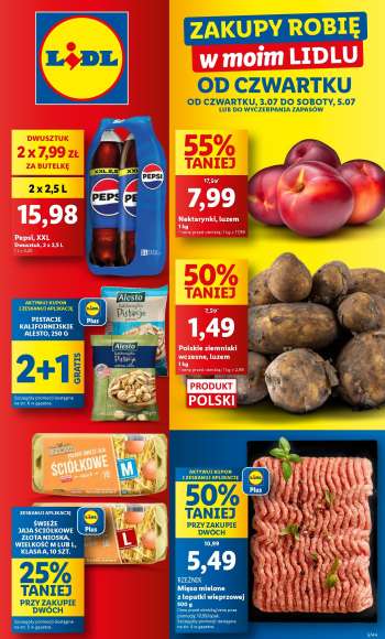 Gazetka Lidl - 3.07.2025 - 5.07.2025.