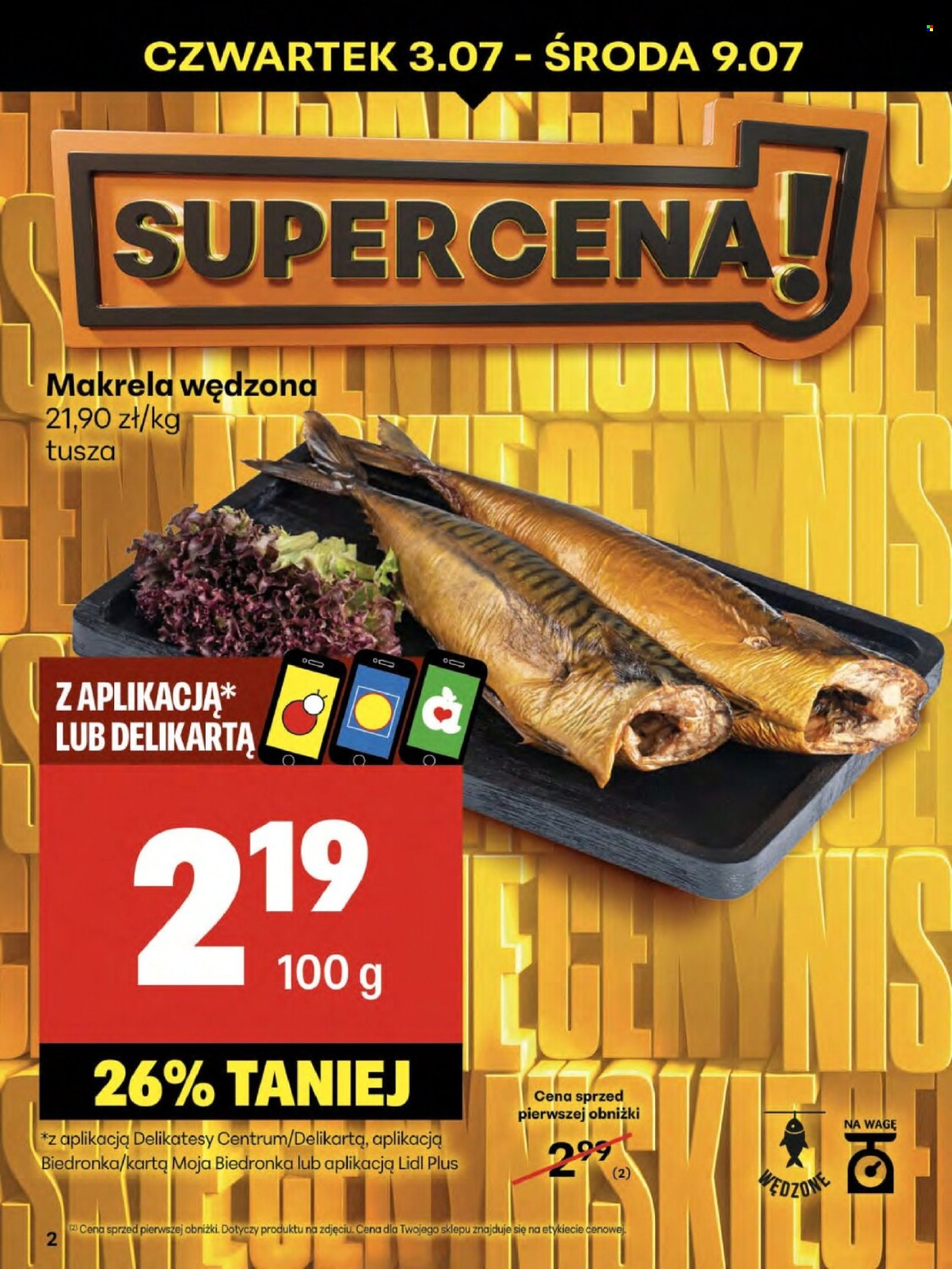 Gazetka Delikatesy Centrum - 3.07.2025 - 9.07.2025. Strona 2