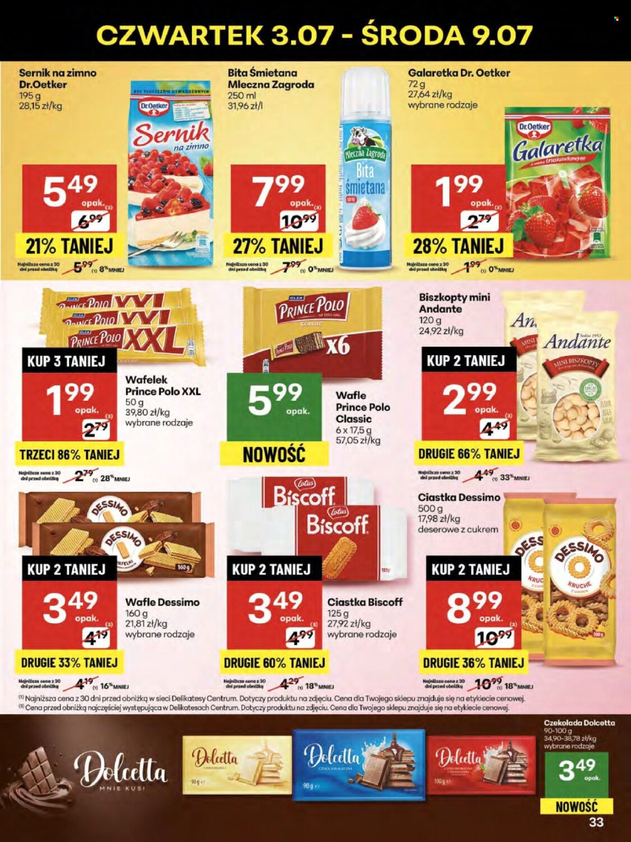 Gazetka Delikatesy Centrum - 3.07.2025 - 9.07.2025. Strona 33
