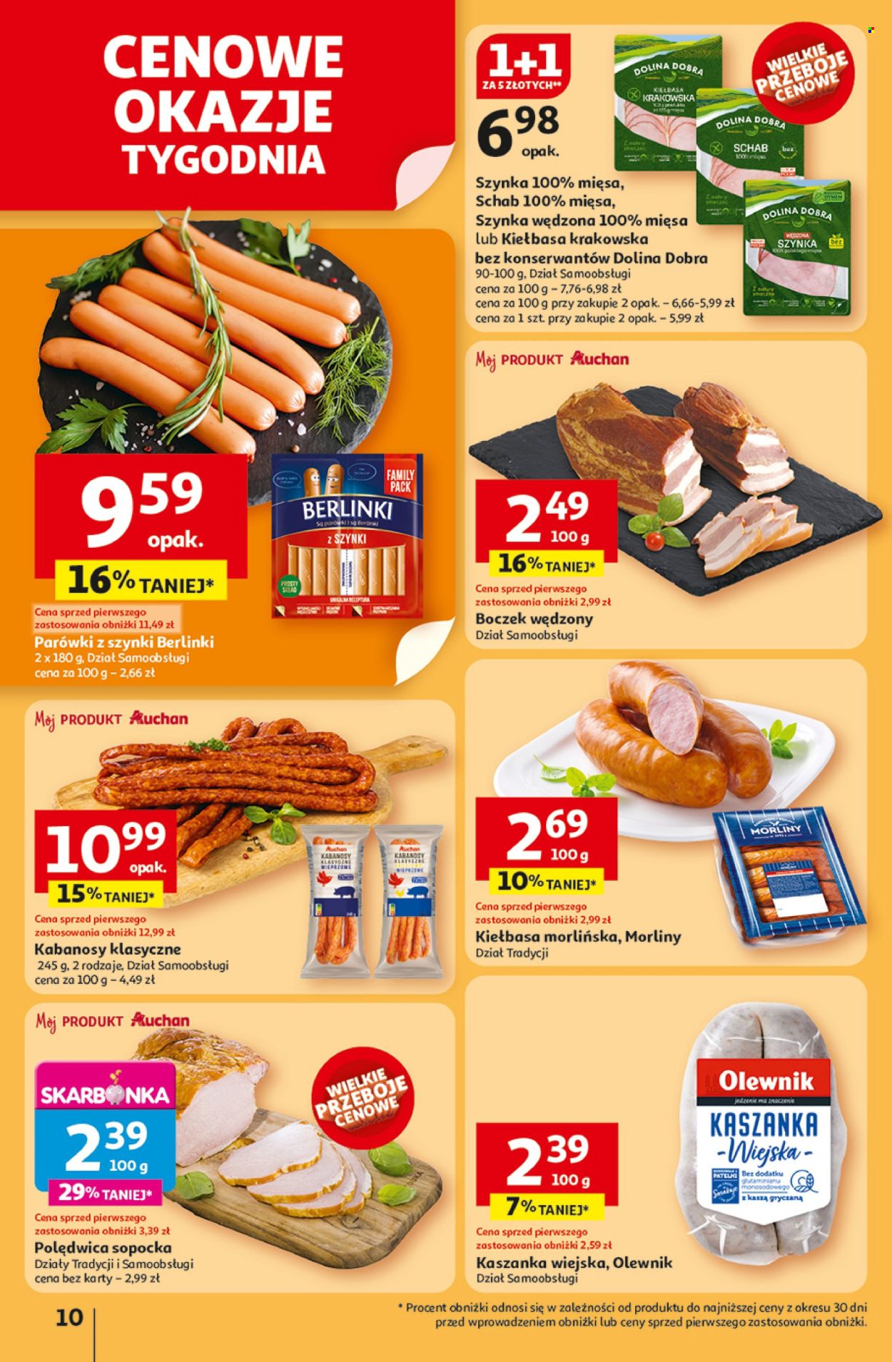 Gazetka Auchan - 3.07.2025 - 9.07.2025. Strona 10