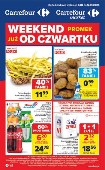Gazetka Carrefour Market - 3.07.2025 - 5.07.2025.