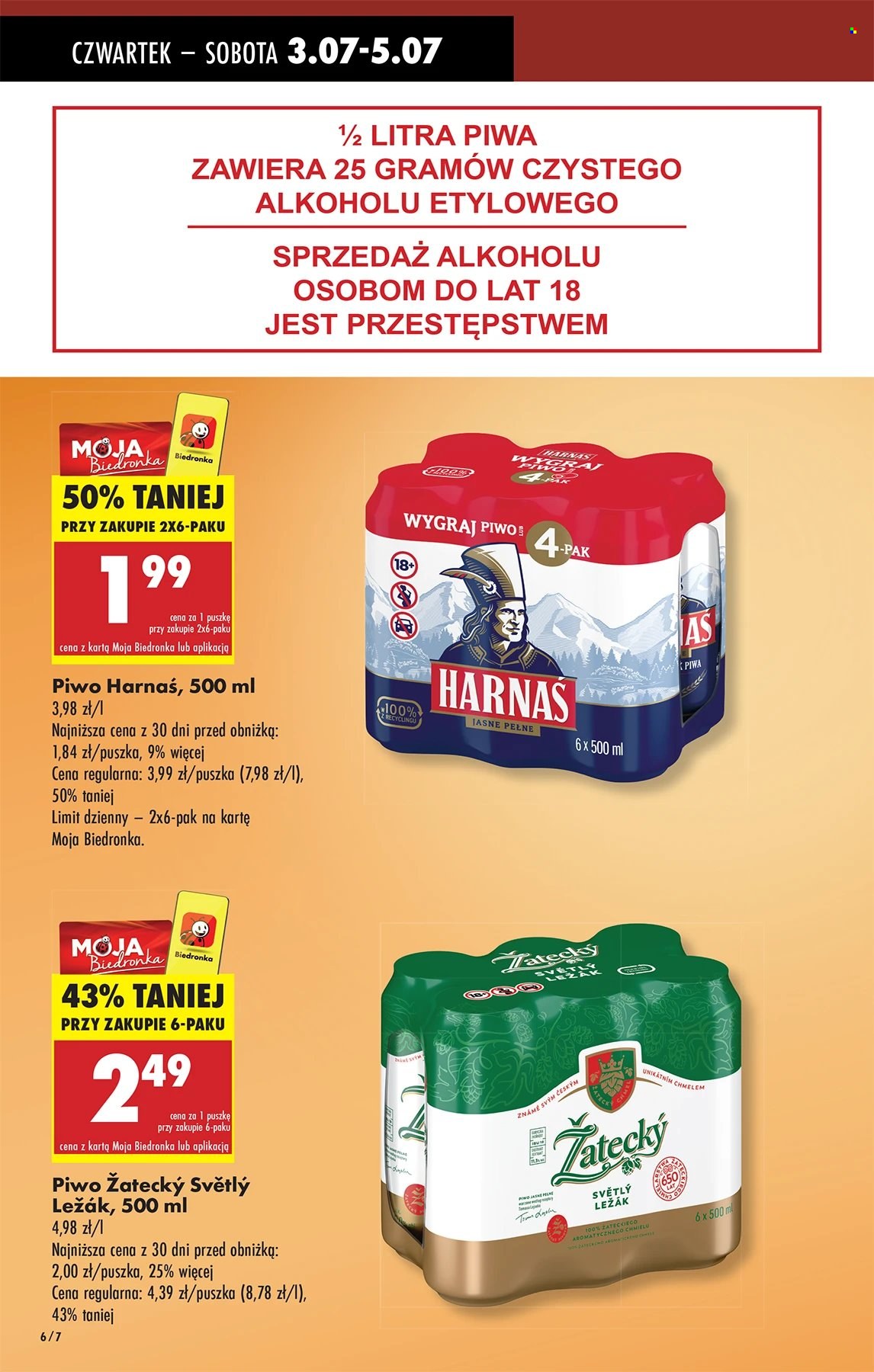 Gazetka Biedronka - 3.07.2025 - 9.07.2025. Strona 6