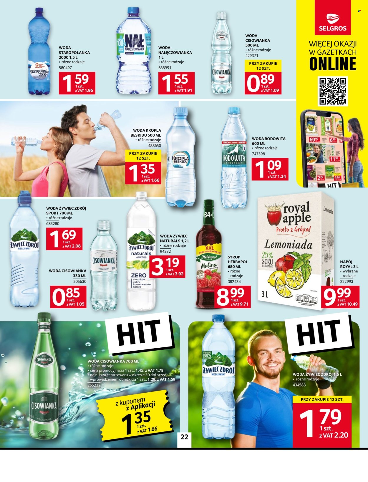 Gazetka Selgros - 3.07.2025 - 16.07.2025. Strona 22