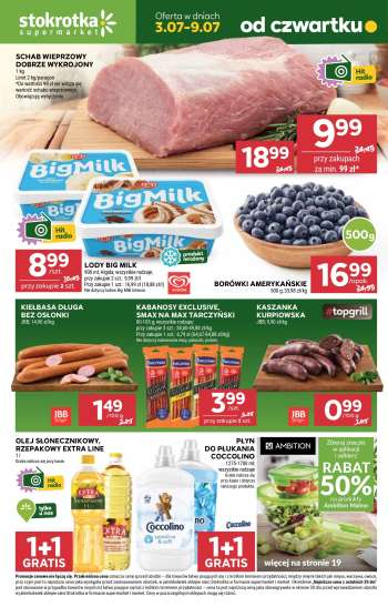 Gazetka Stokrotka Supermarket - 3.07.2025 - 9.07.2025.