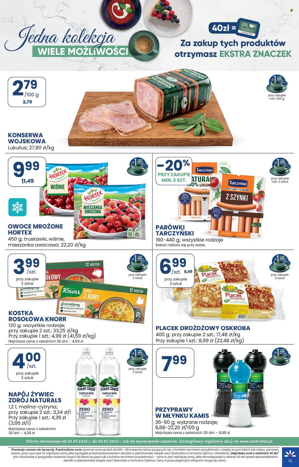 Gazetka Stokrotka Optima - 3.07.2025 - 9.07.2025. Strona 15