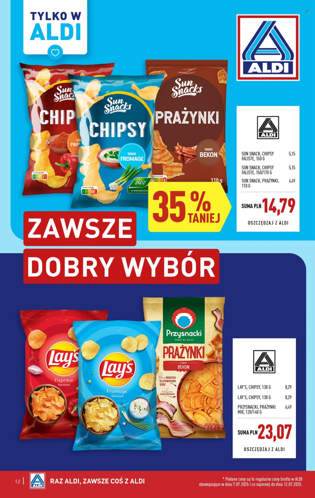 Gazetka ALDI - 7.07.2025 - 12.07.2025. Strona 12