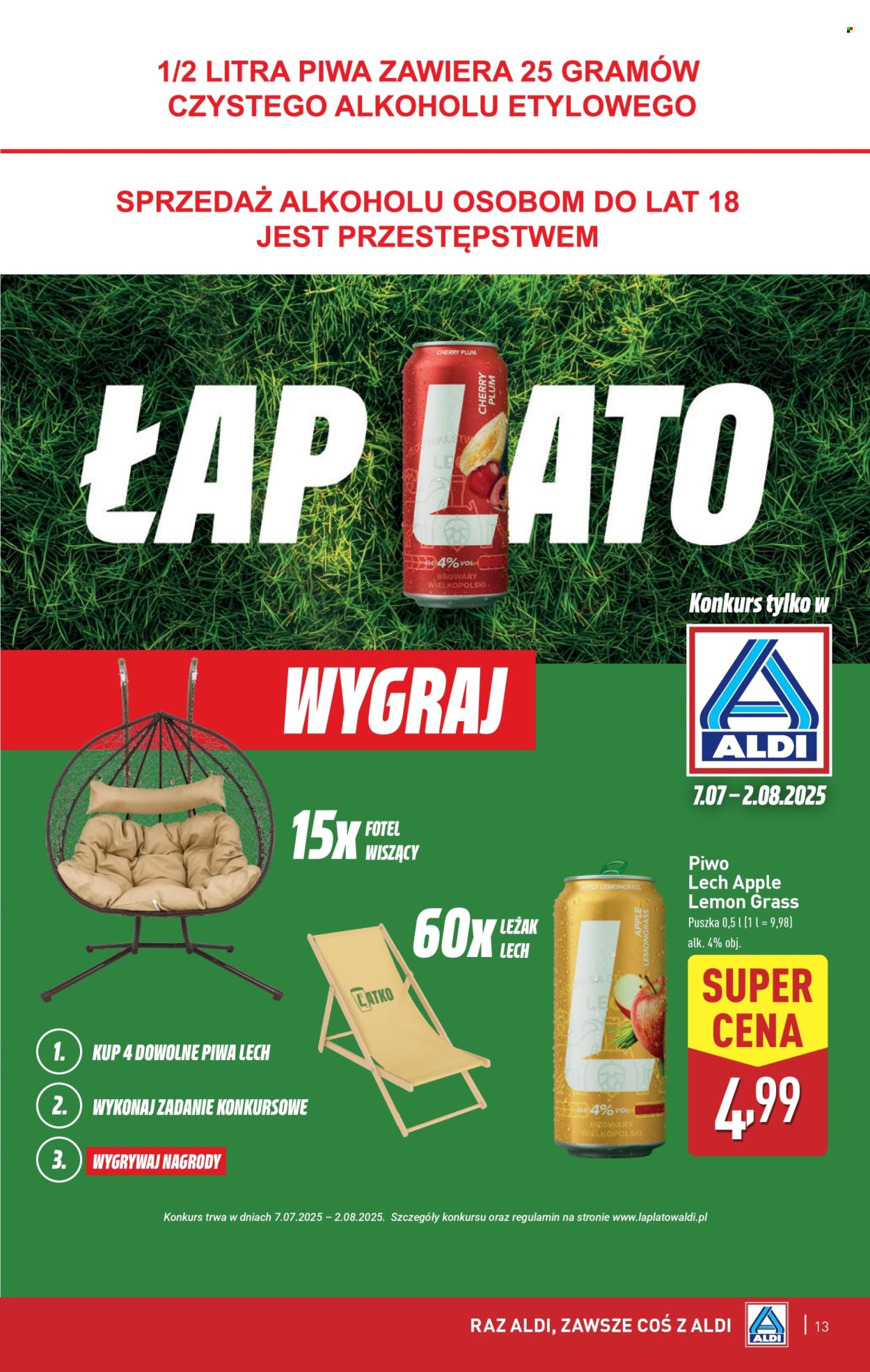 Gazetka ALDI - 7.07.2025 - 12.07.2025. Strona 13