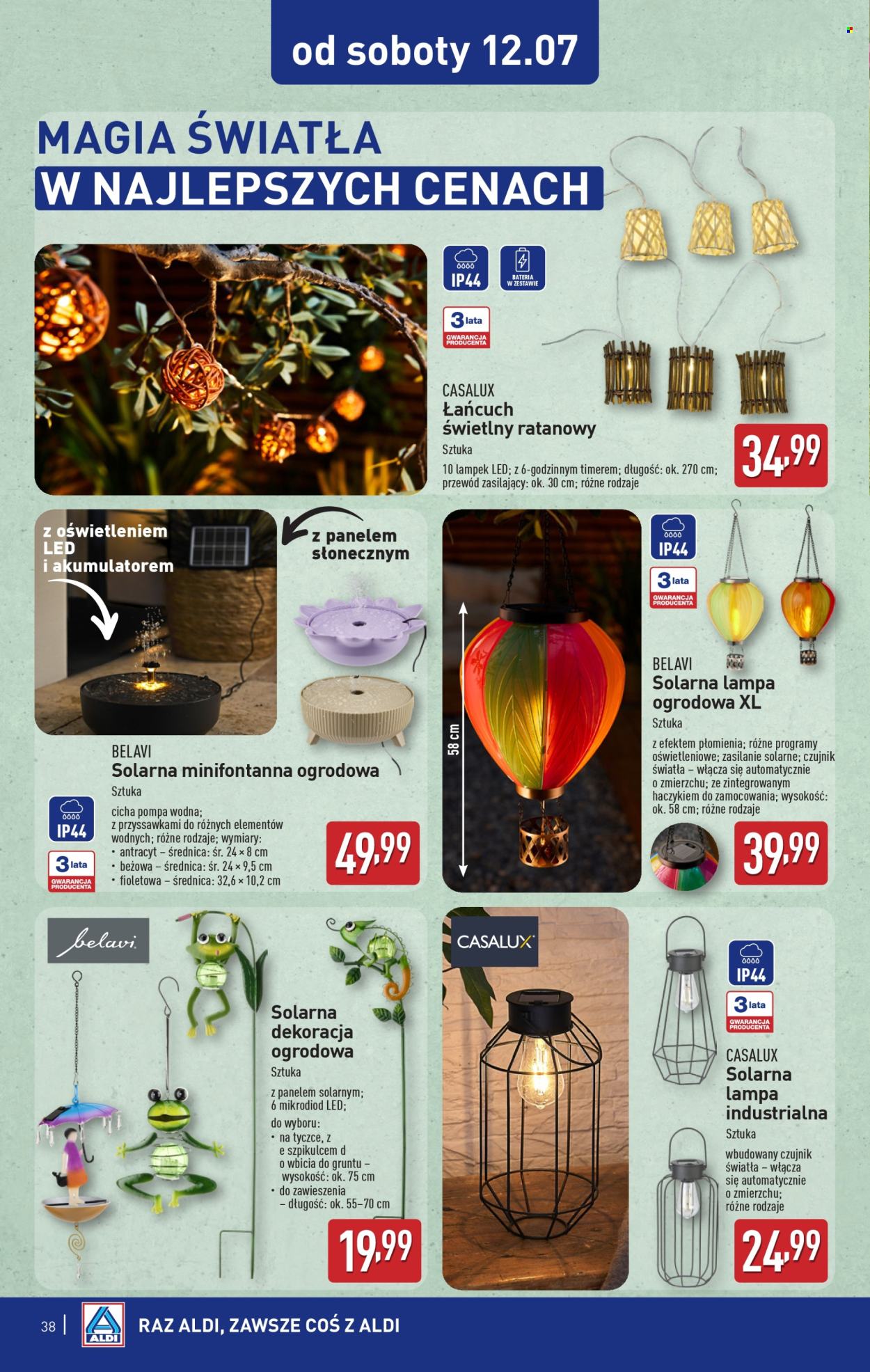 Gazetka ALDI - 7.07.2025 - 12.07.2025. Strona 38