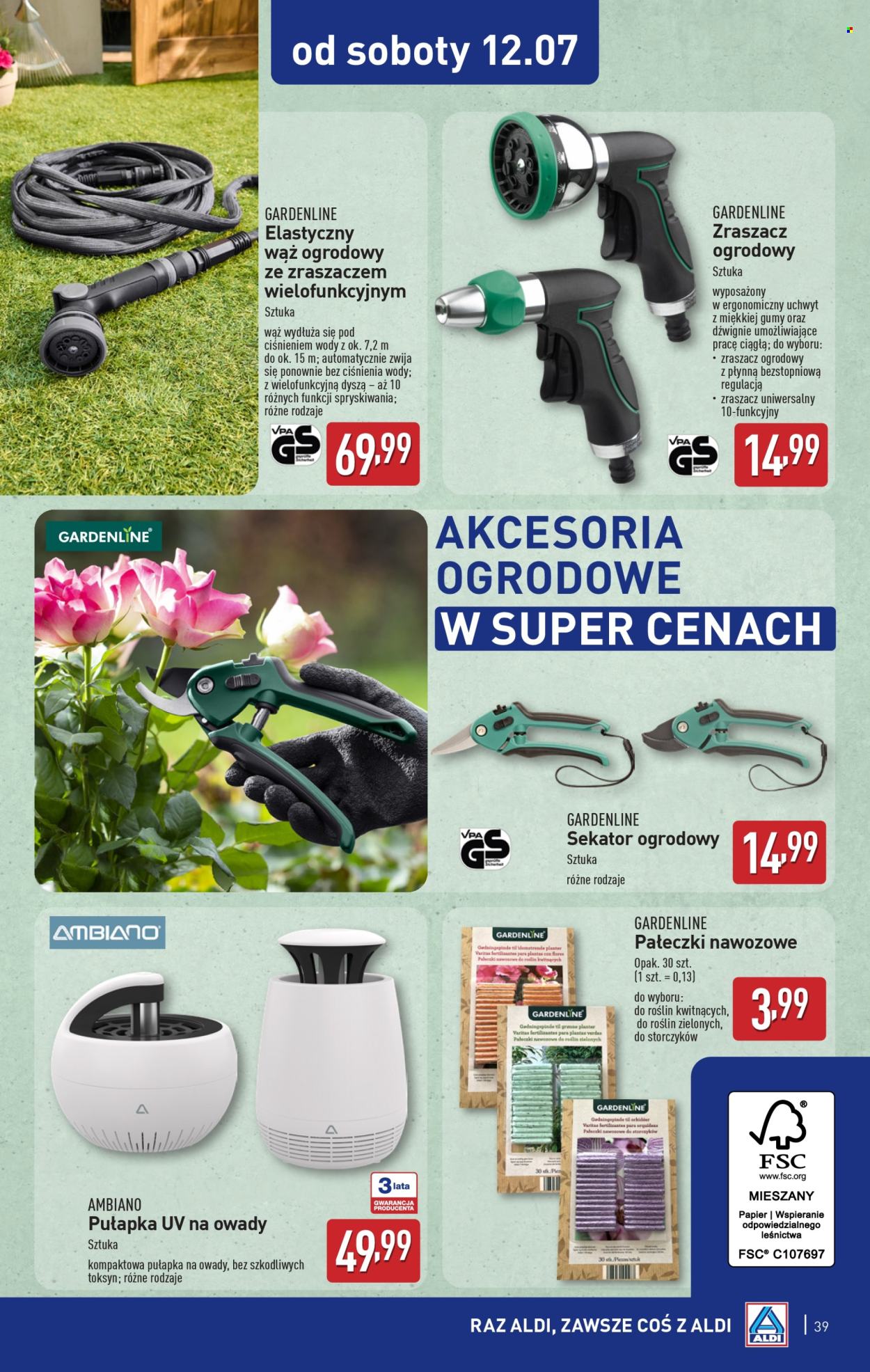 Gazetka ALDI - 7.07.2025 - 12.07.2025. Strona 39