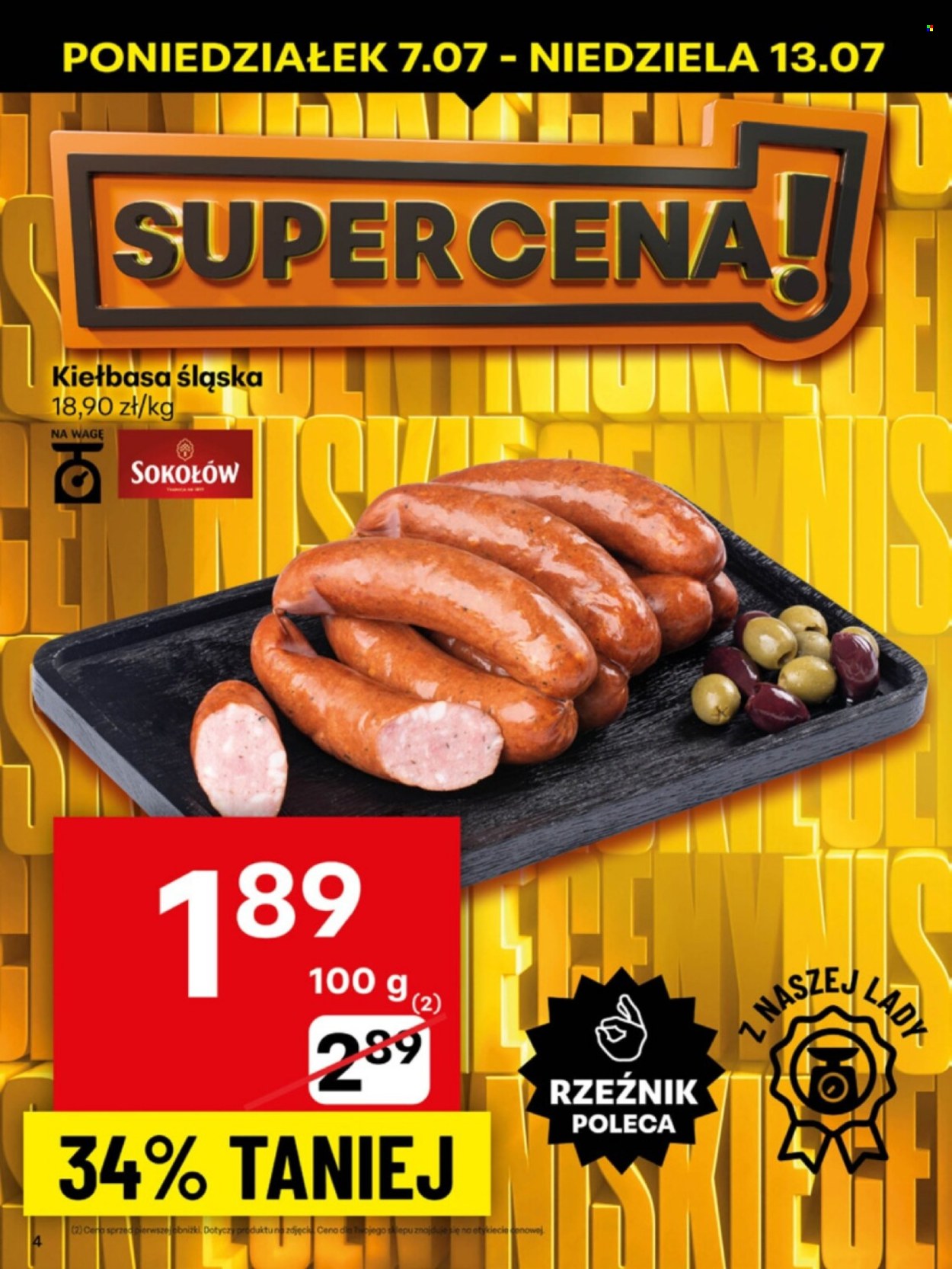 Gazetka Delikatesy Centrum - 7.07.2025 - 13.07.2025. Strona 4